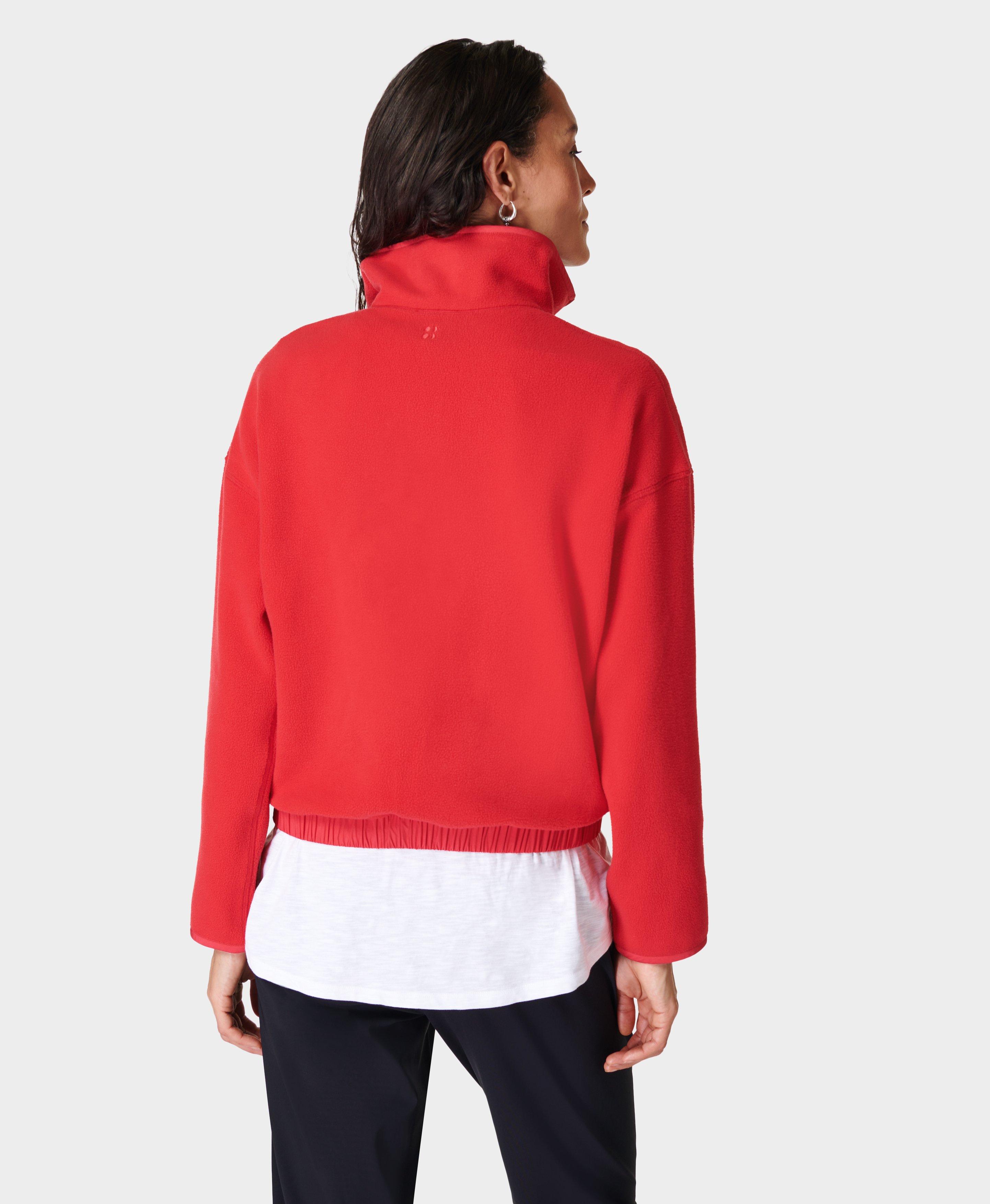 Half zip up discount sweatshirts