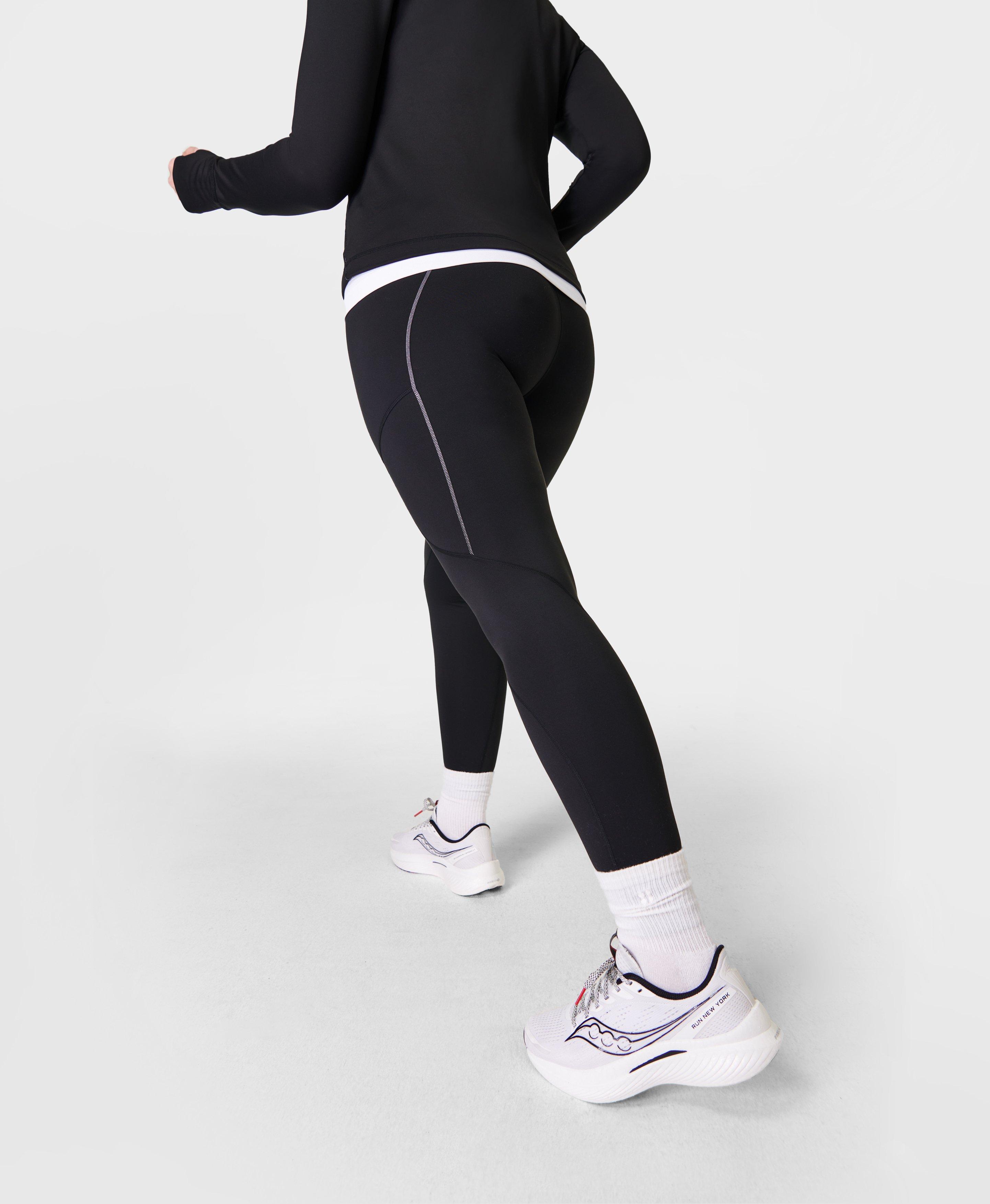 Sweaty Betty, Pants & Jumpsuits, Sweaty Betty Thermodynamic Running  Leggings With Velvet Stripes