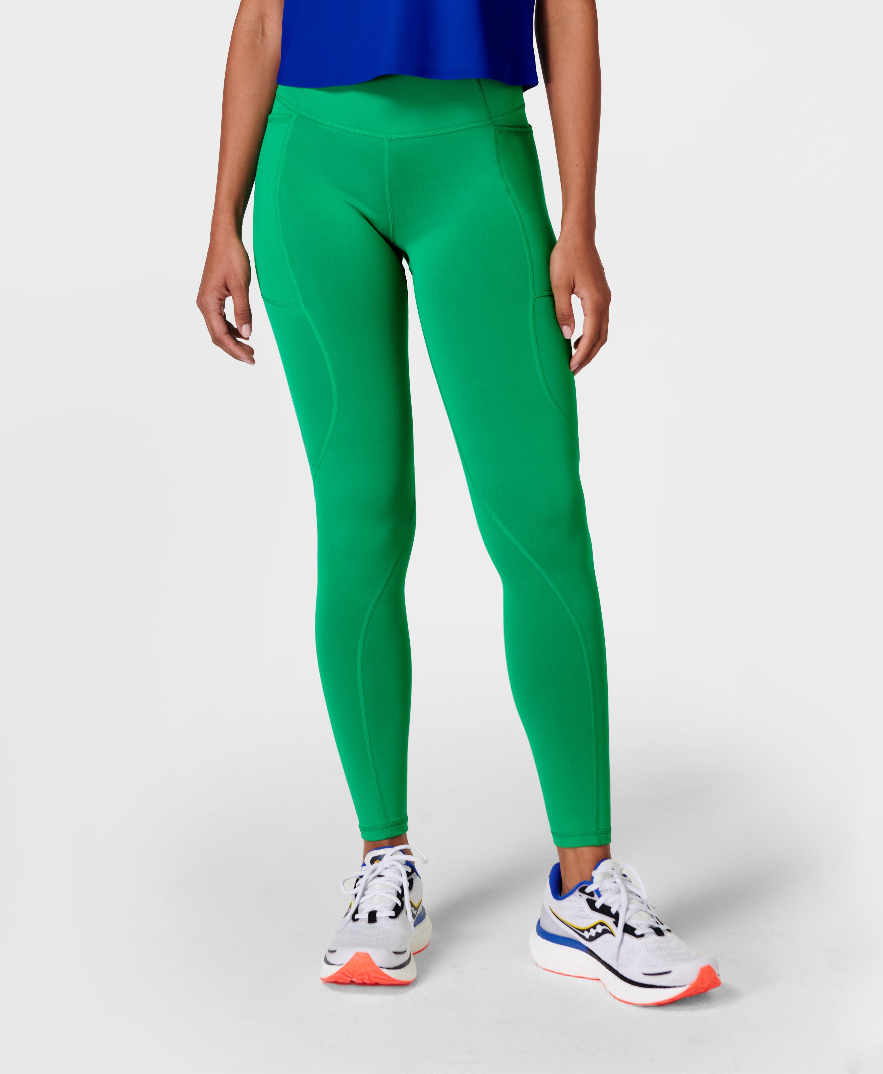 Therma Boost 2.0 Running Leggings - Electro Green, Women's Leggings