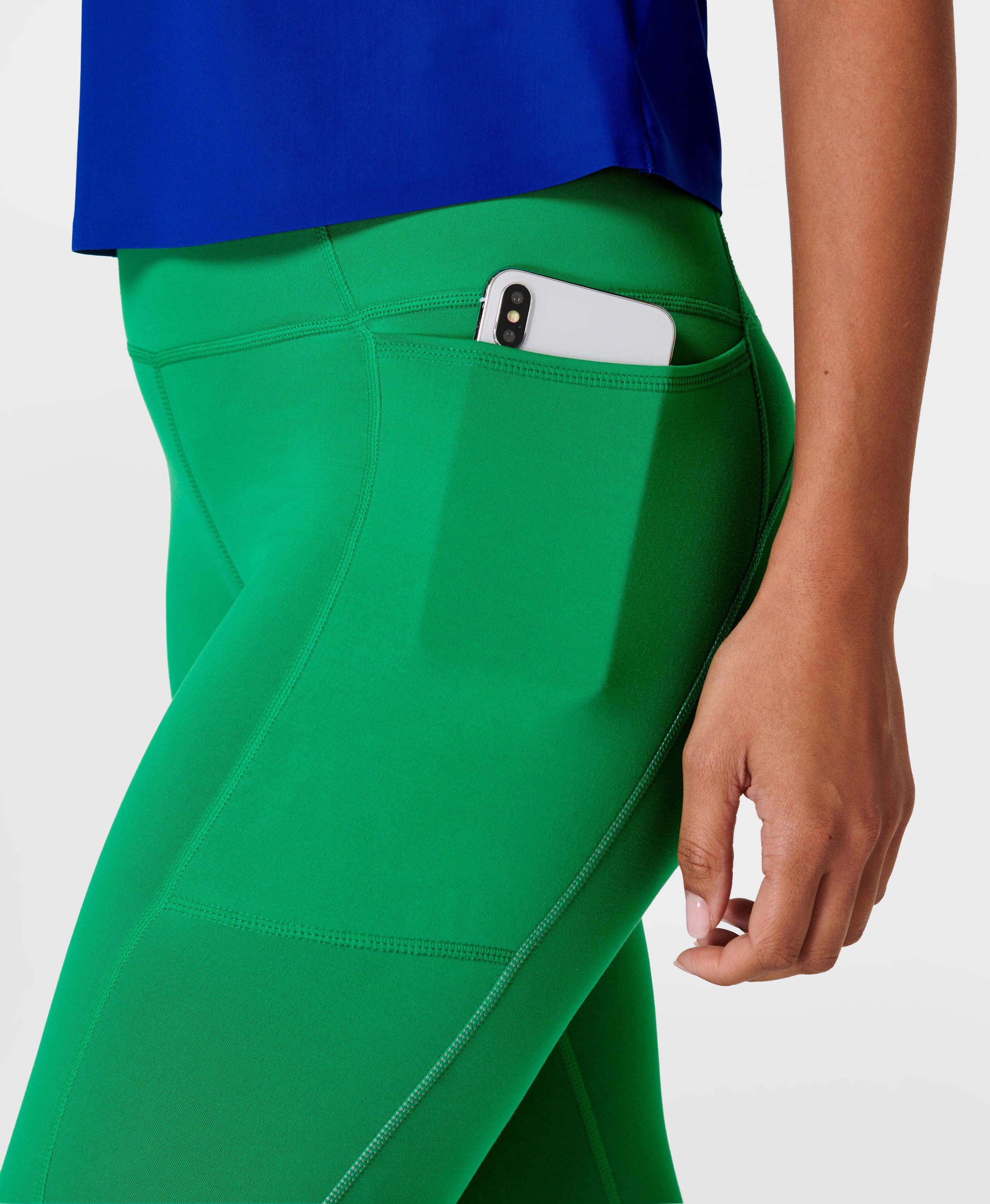 Sweaty Betty Therma Boost 2.0 Running Leggings in Green