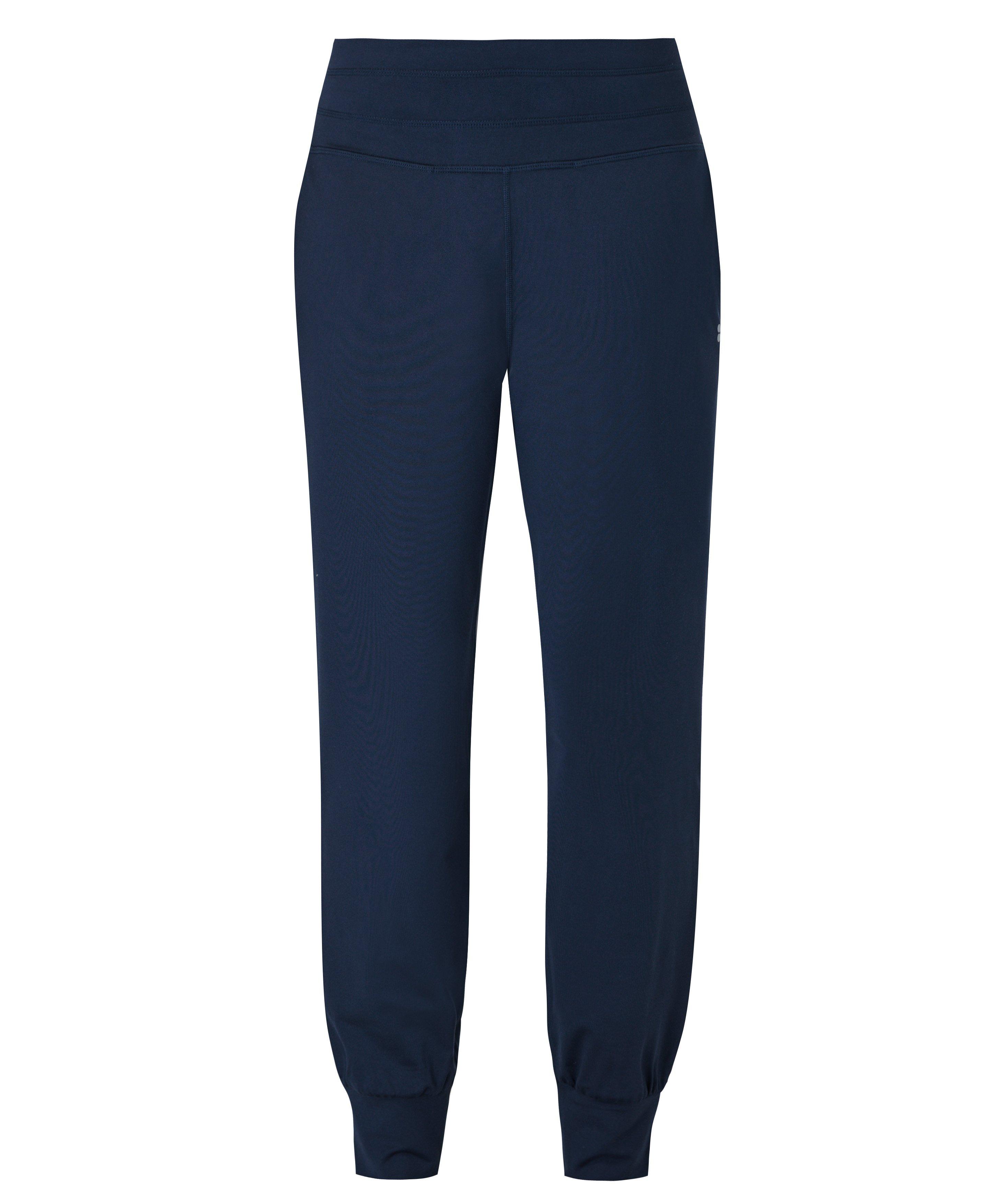 Gaia Yoga Pants - Navy Blue, Women's Trousers & Yoga Pants