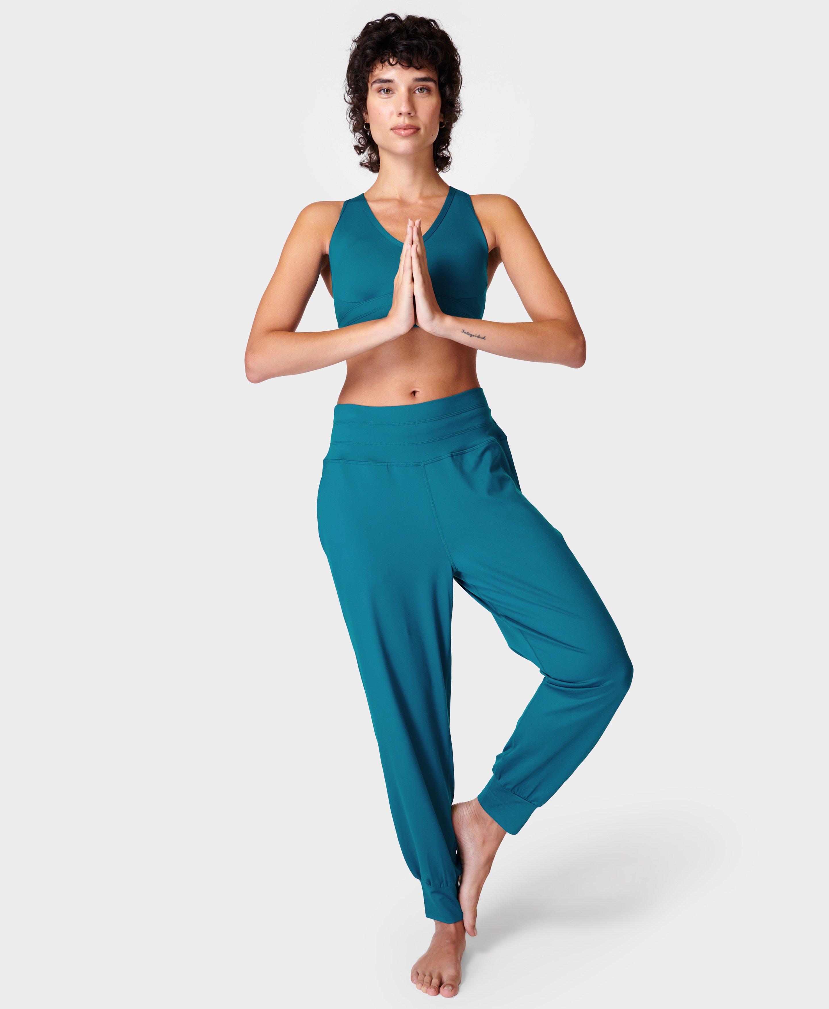 Turquoise on sale yoga pants