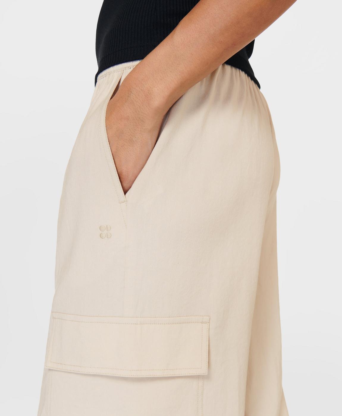 Summer Stretch Linen Utility Pant - Pebble Beige | Women's Summer Stretch Linen Utility Pant - Pebble Beige | Women's