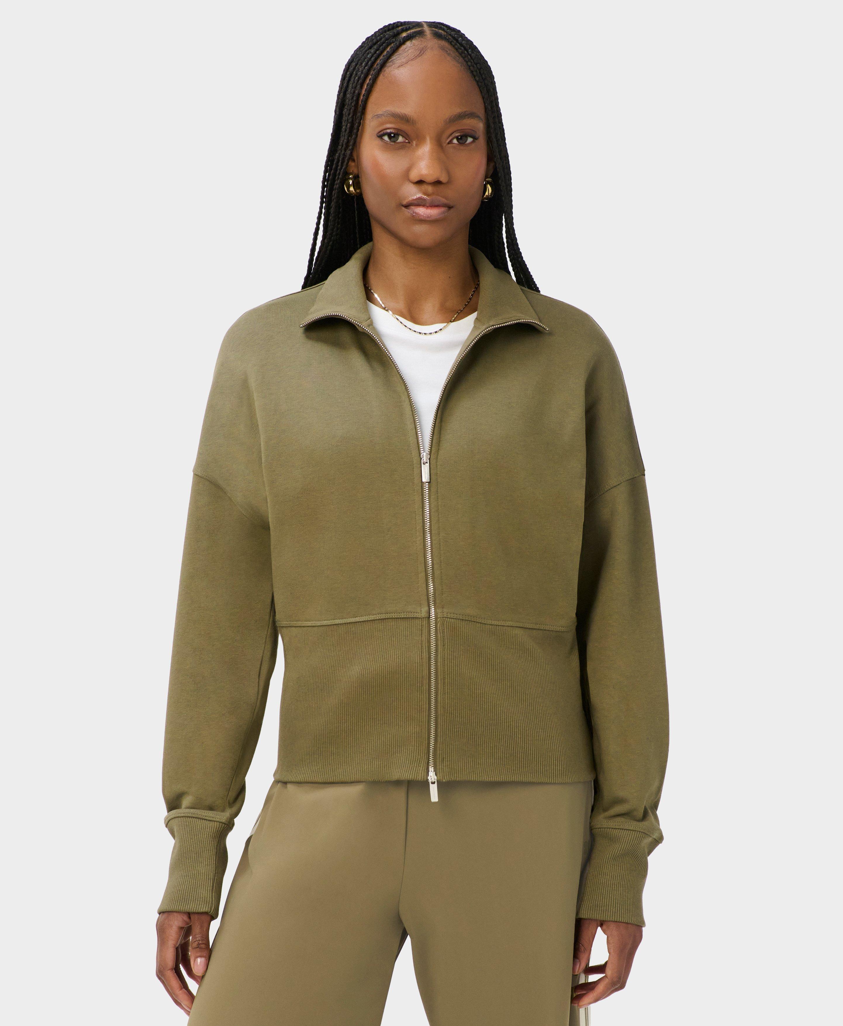 After Class Zip-Up - Agave Green | Women's Sweaters + Hoodies