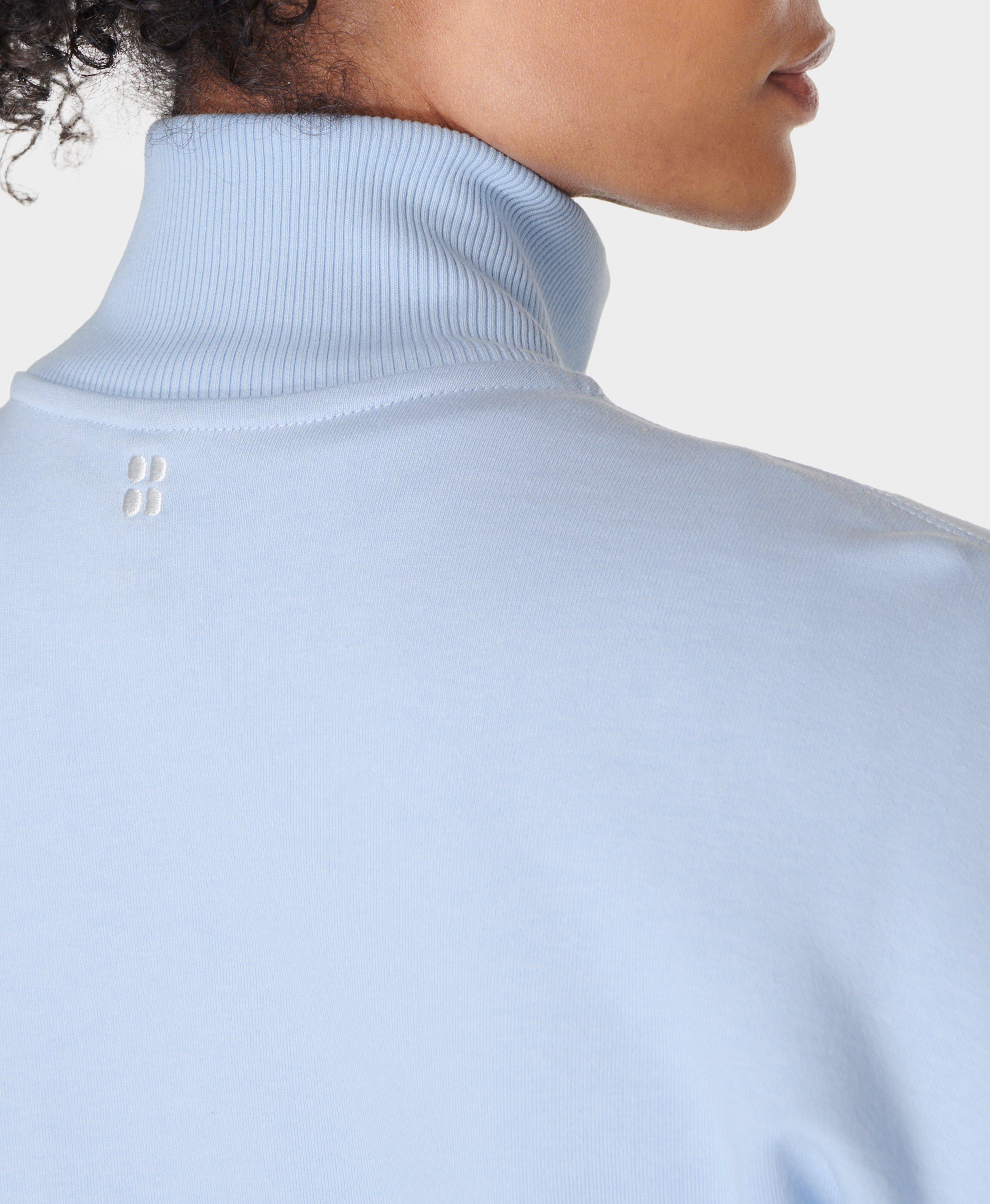 After Class Zip Up - Breeze Blue | Women's Jumpers