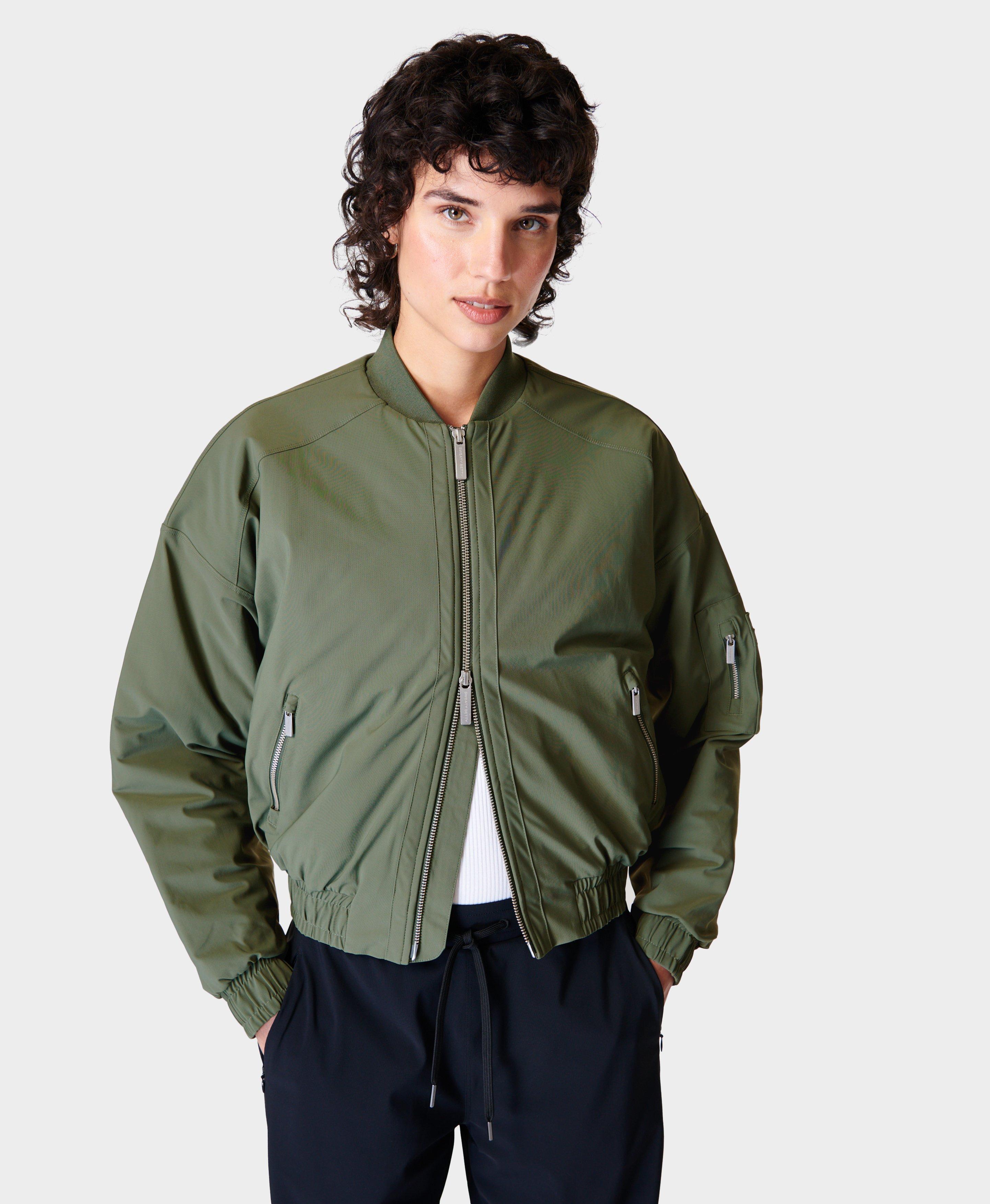 Sweaty betty cheap bomber jacket