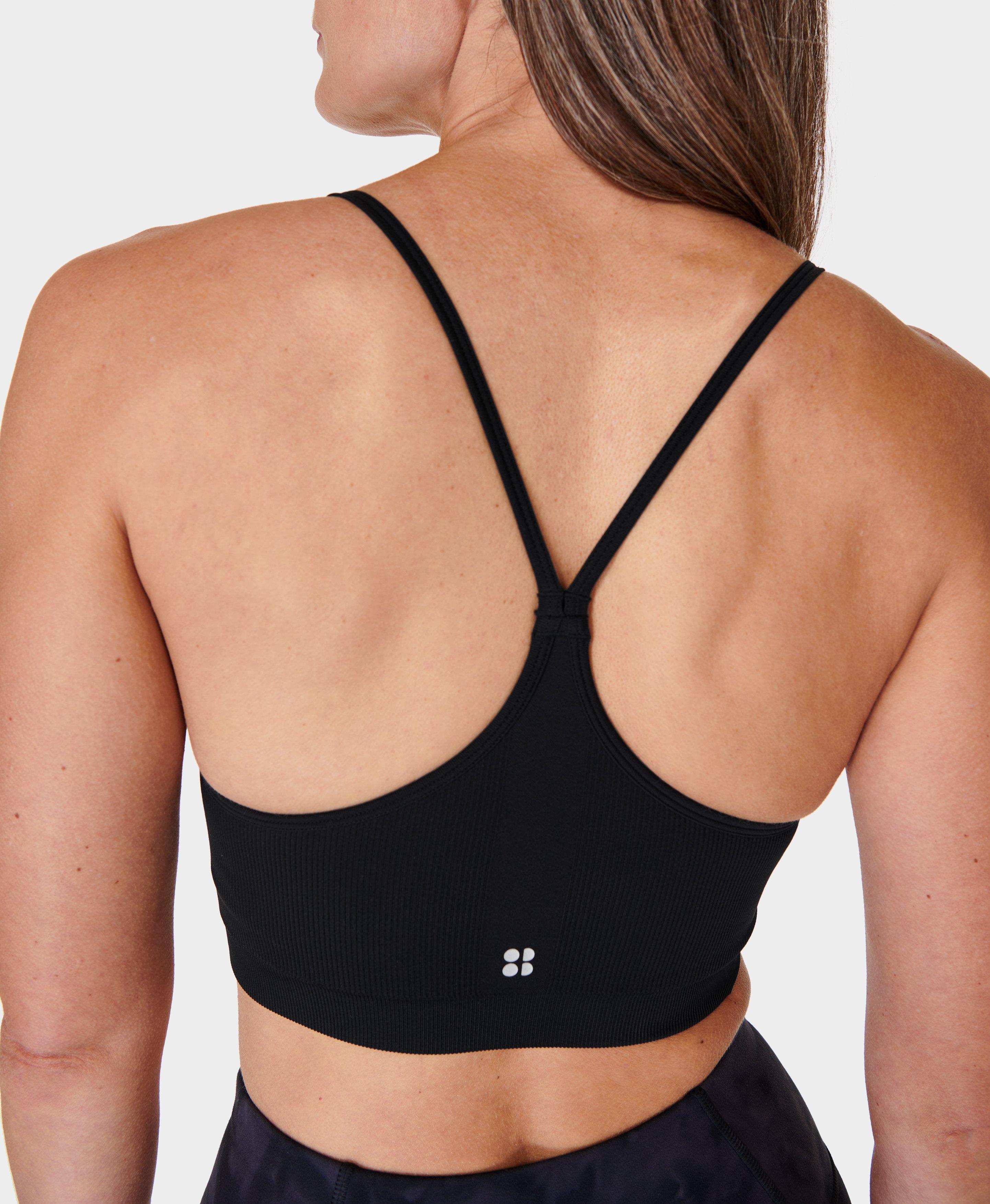 ZAFUL Mesh Insert Y Line Sports Bra