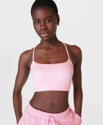Spirit Restored Yoga Bra, Nerine Pink | Sweaty Betty