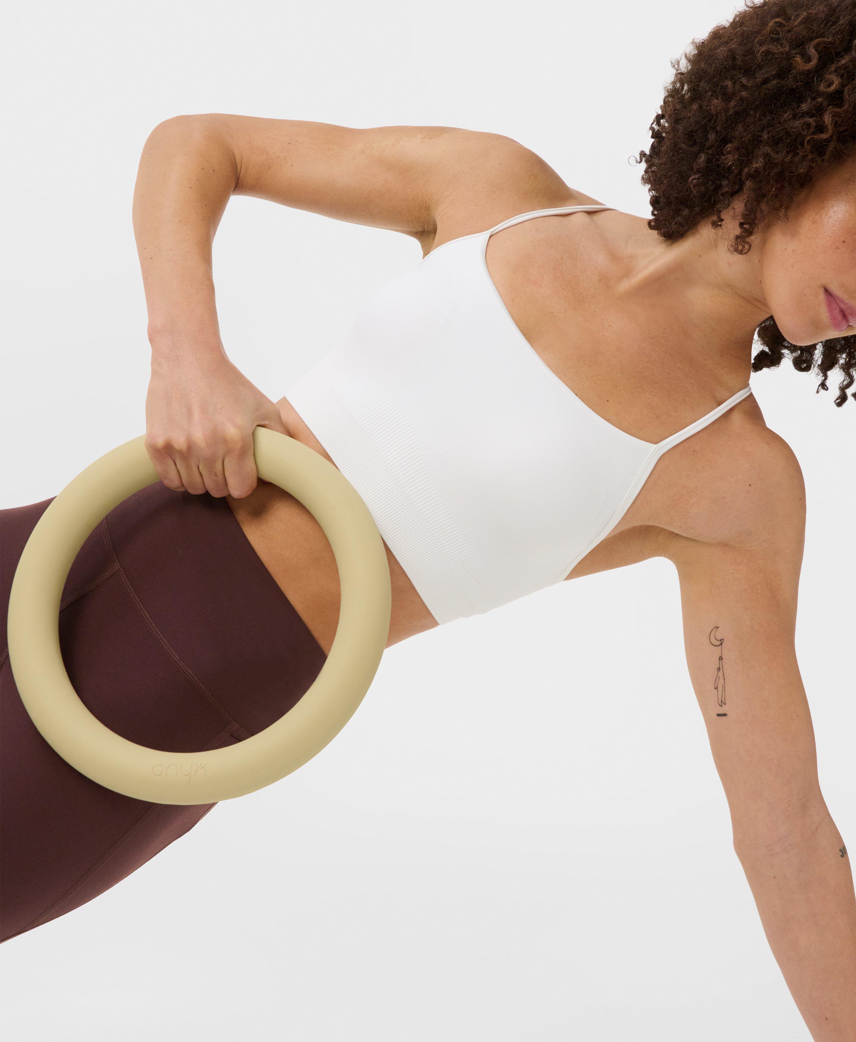 Spirit Restored Yoga Bra, White | Sweaty Betty