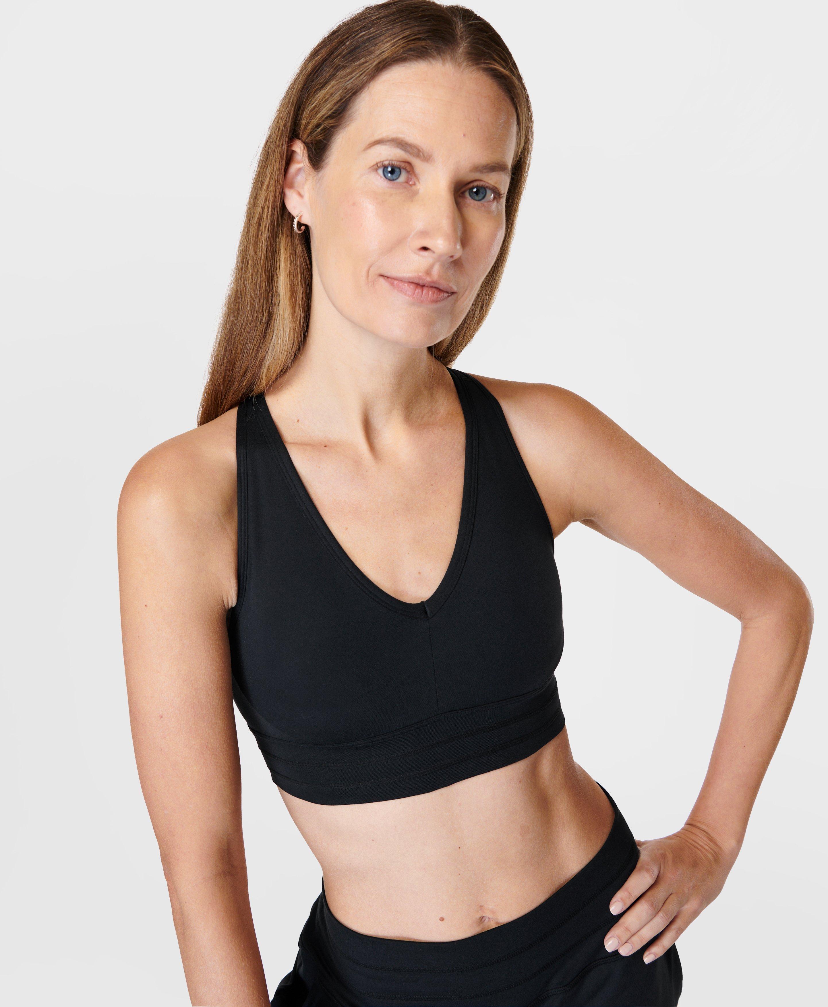 Sweaty Betty Black Gaia Yoga Bra