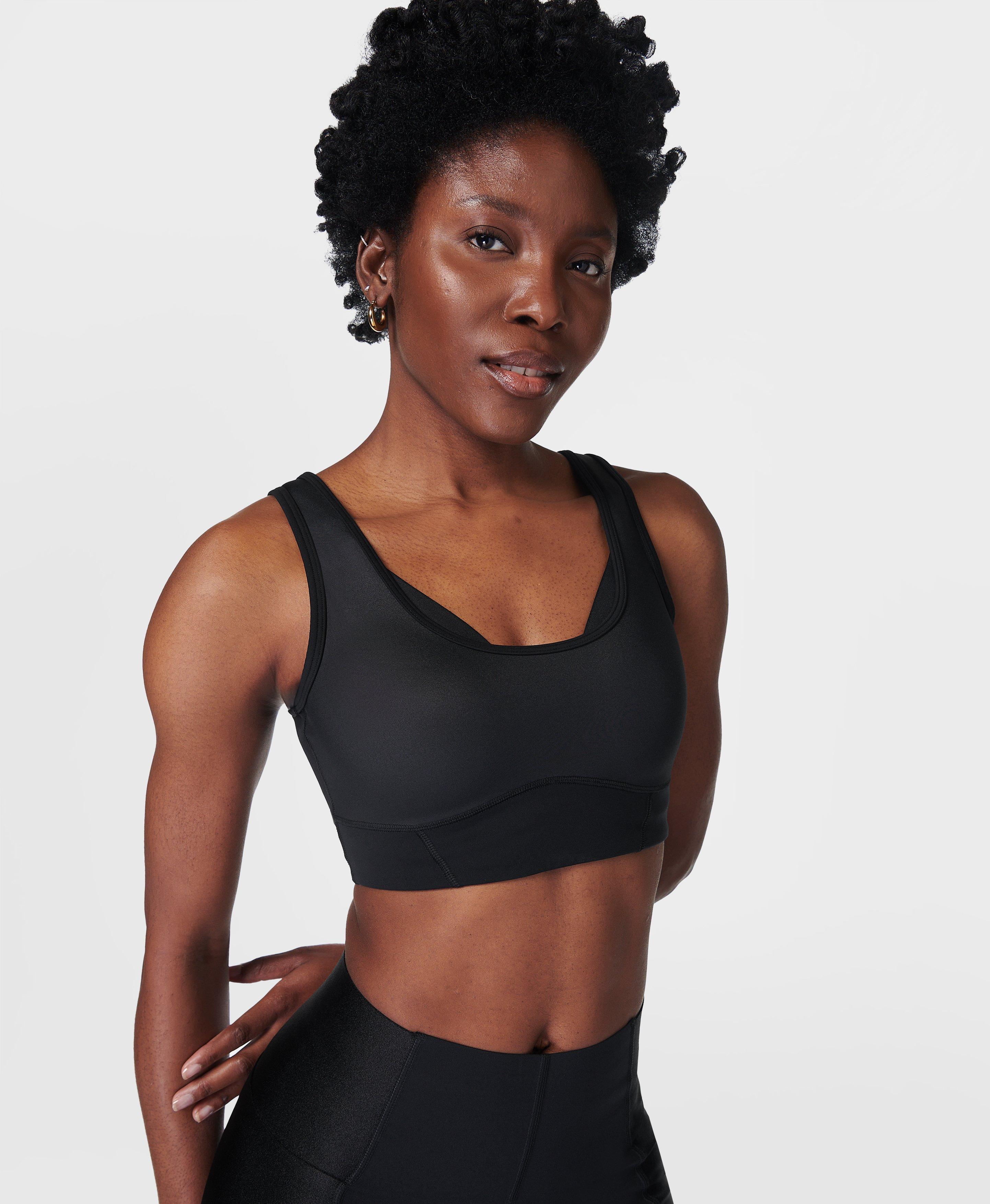 Power Corset Layer Bra - Black | Women's Sports Bras | Sweaty Betty
