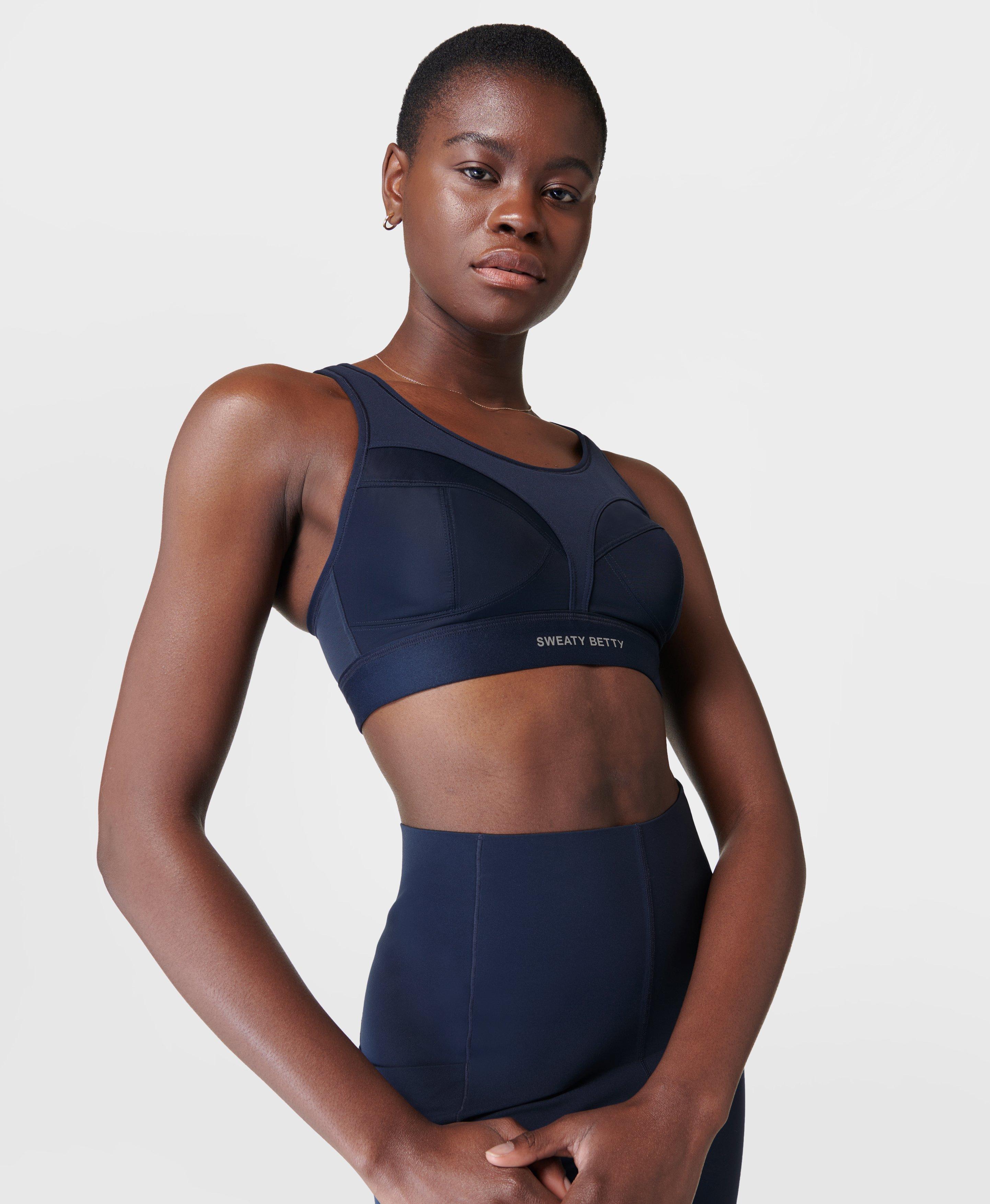 Chrissy Electric Blue Sports Bra – Sexy Sweats