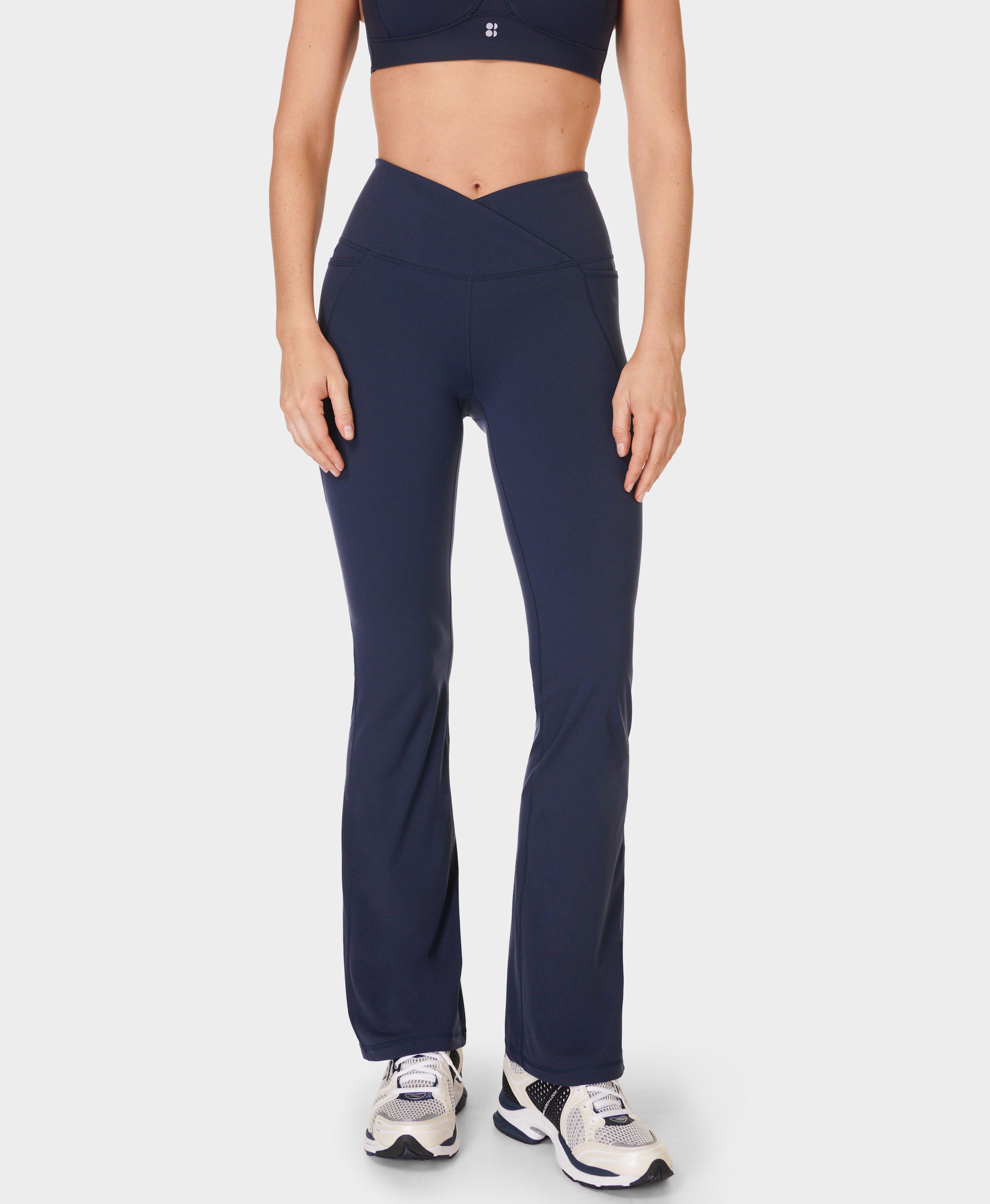 Power Bootcut Wrap Waist Workout Pants