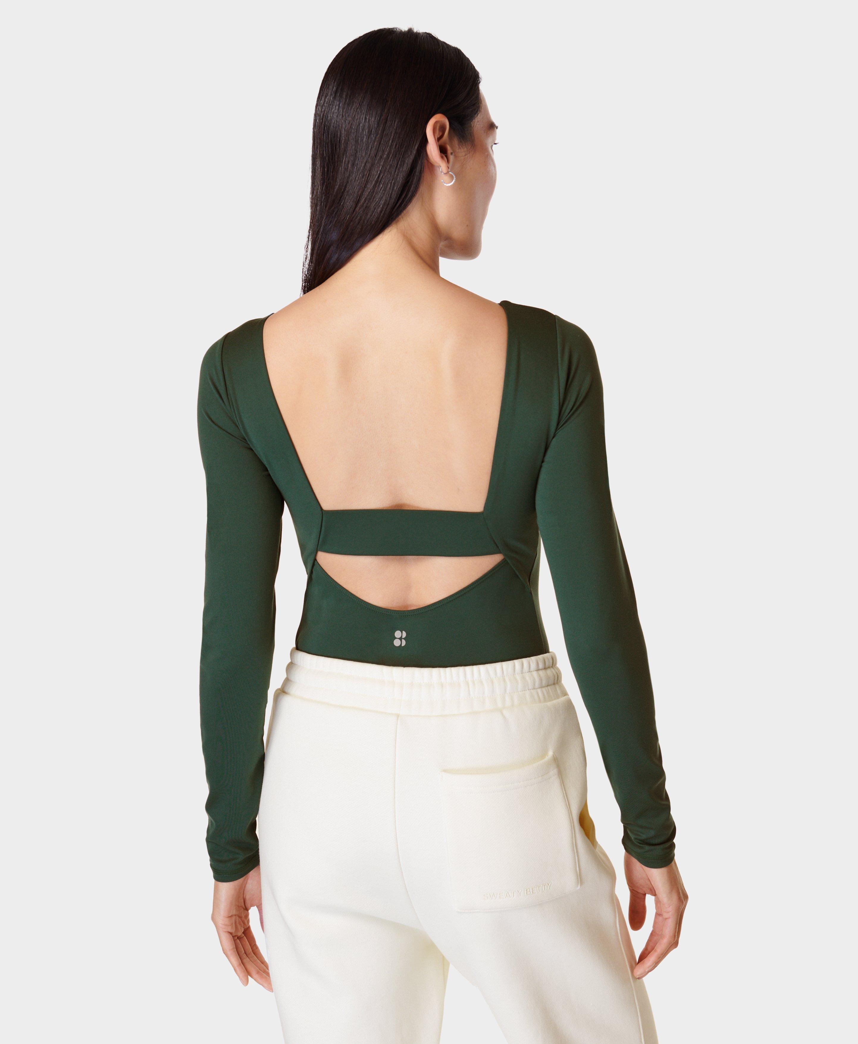 All Day Long Sleeve Bodysuit - Trek Green