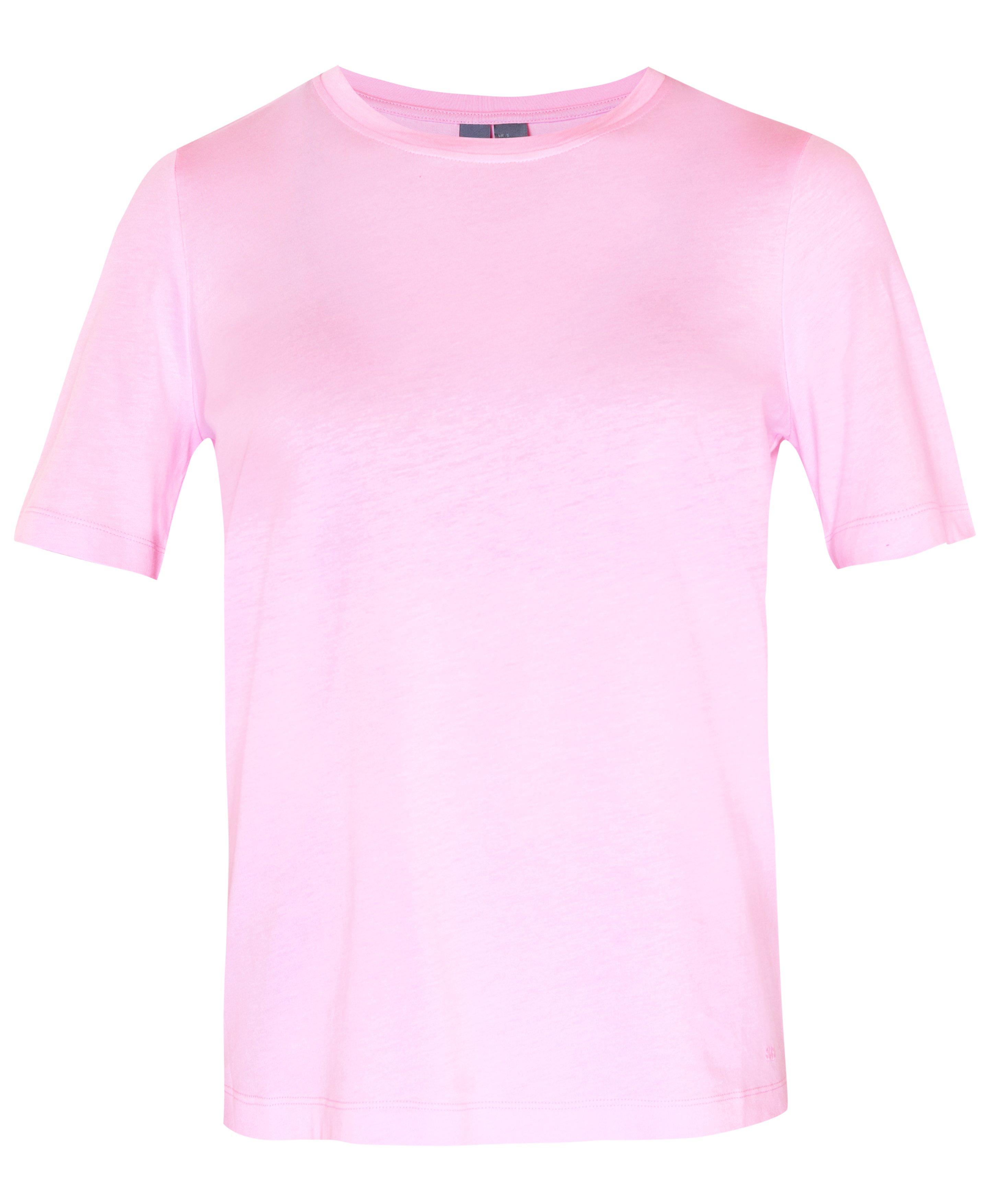 Essential Seamless T-Shirt Crew Neck L/S pink