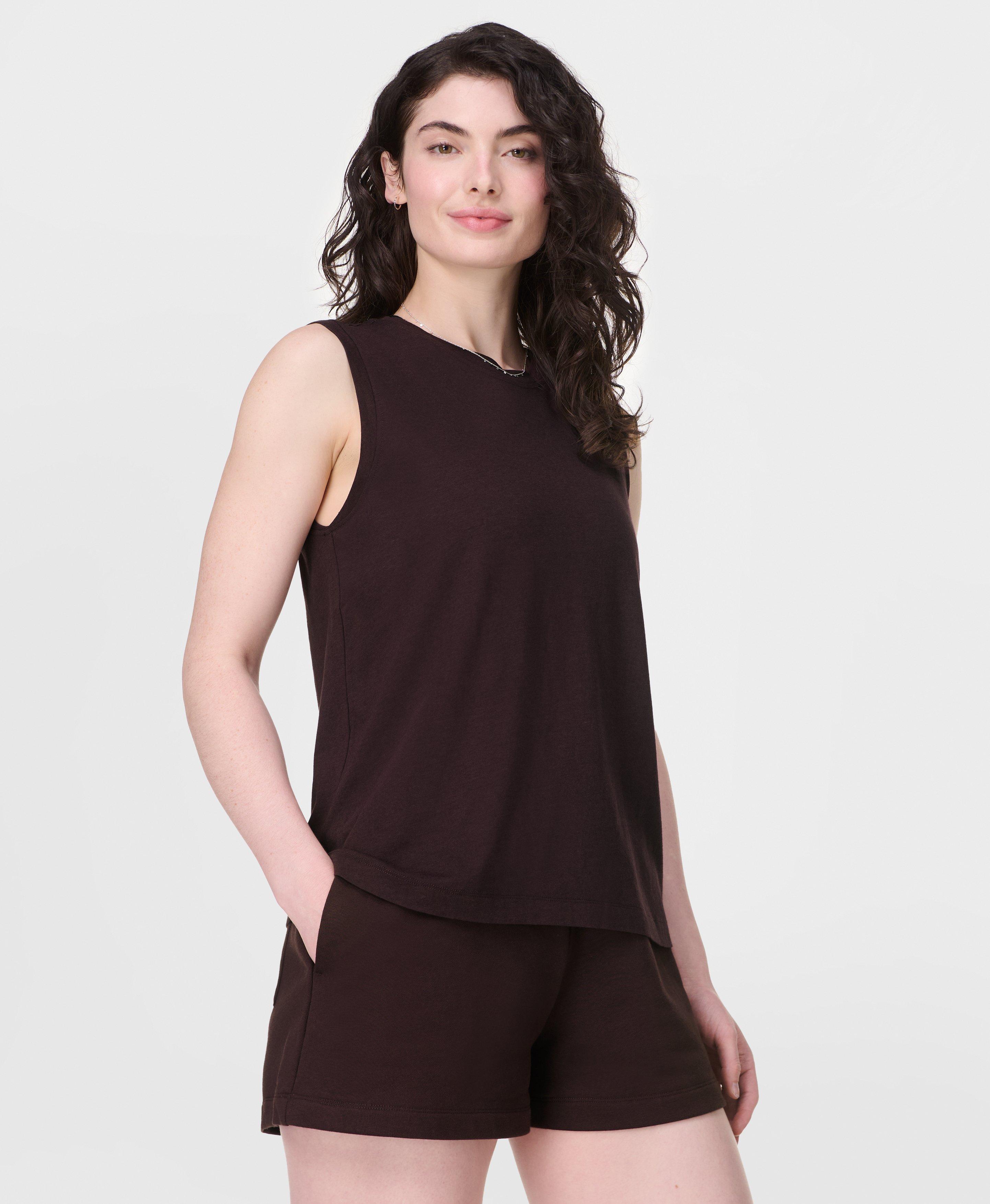 Sweaty Betty Essential Sleeveless Vest, Brown, Women's L