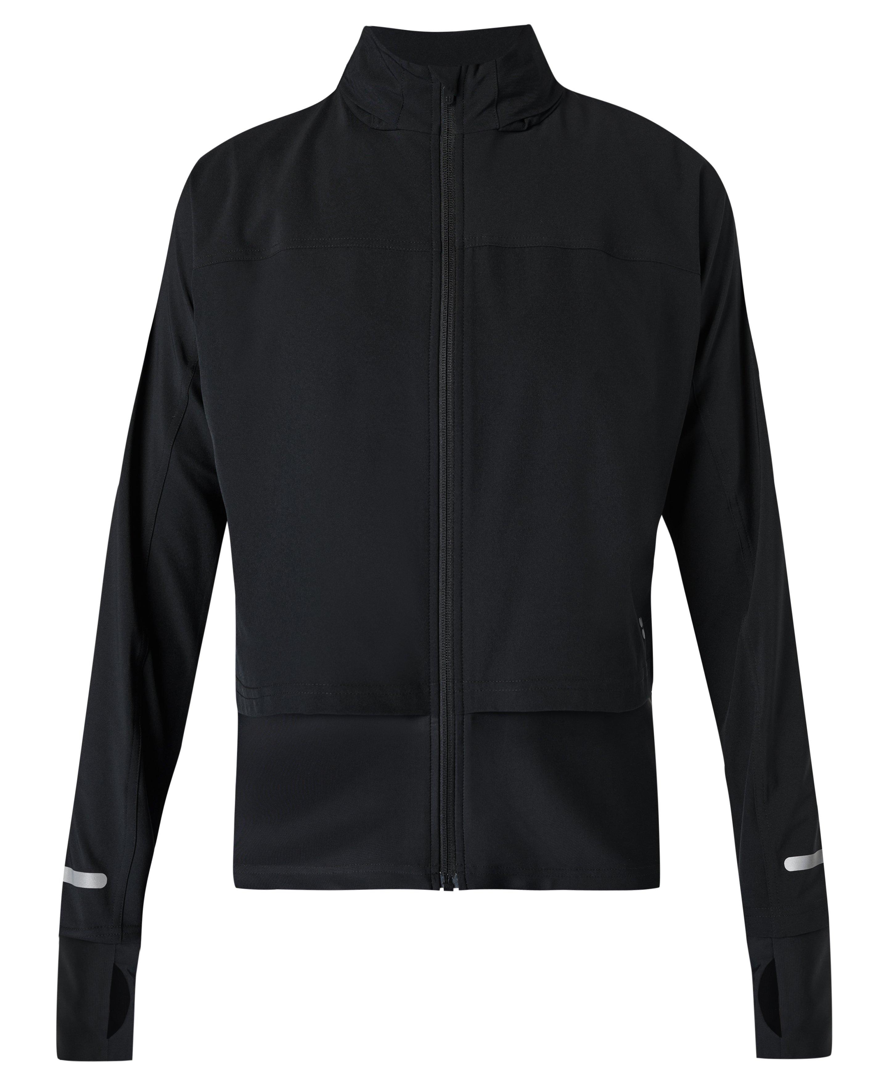 Fast Track Running Jacket Black Women s Jackets Coats Sweaty Betty