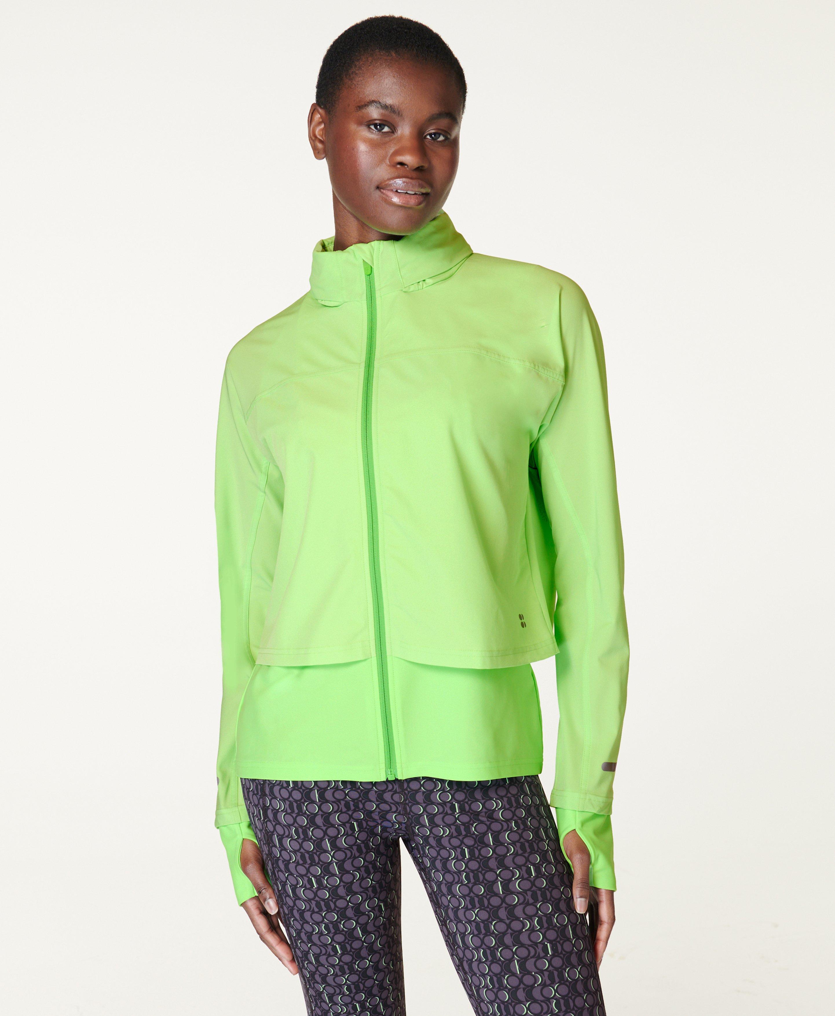 Sweaty Betty THERMA BOOST KINETIC RUN JACKET - Training jacket - electro  green/green 