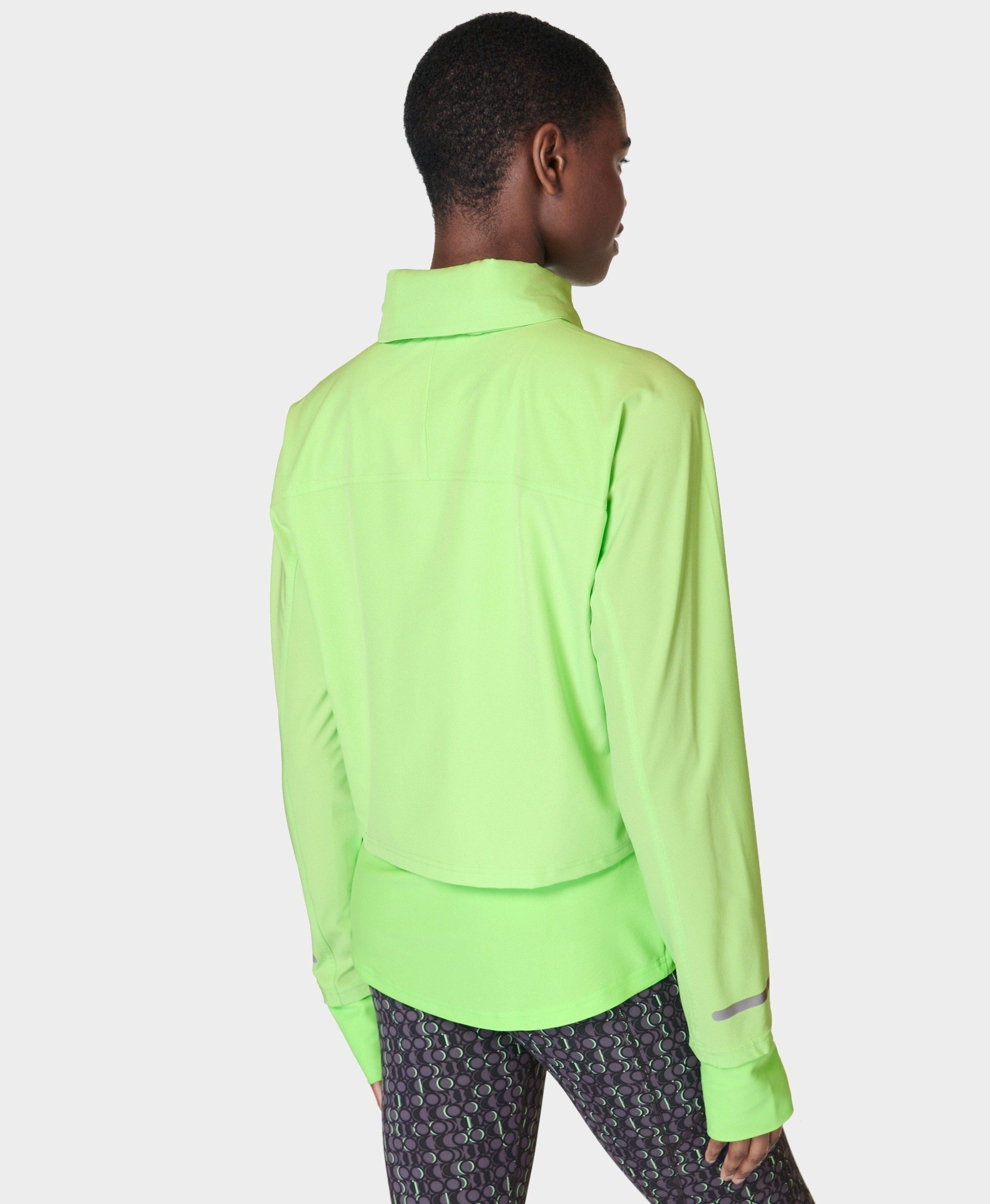 Sweaty Betty Fast Track Thermal Quilted Running Jacket, Mountain Green  (L/BNWOT)