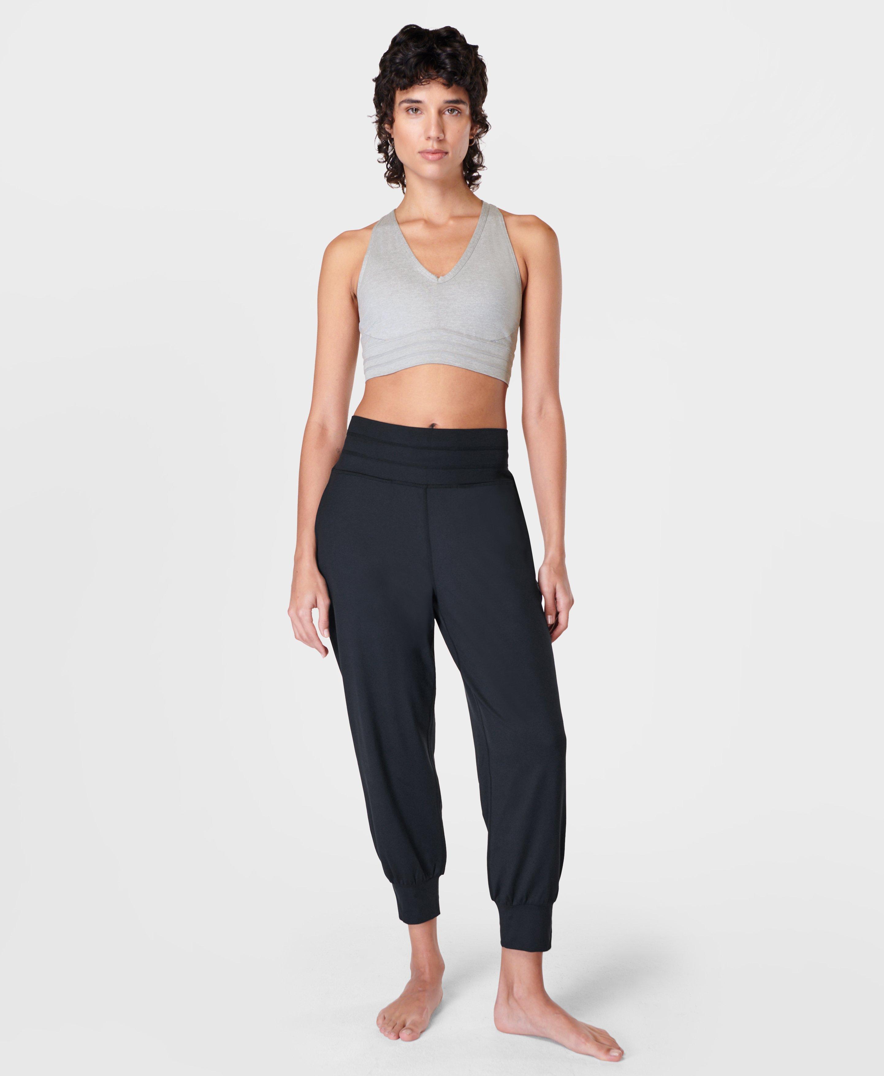 Calças Capri Yoga para mulheres Gaiam - Legging de compressão de