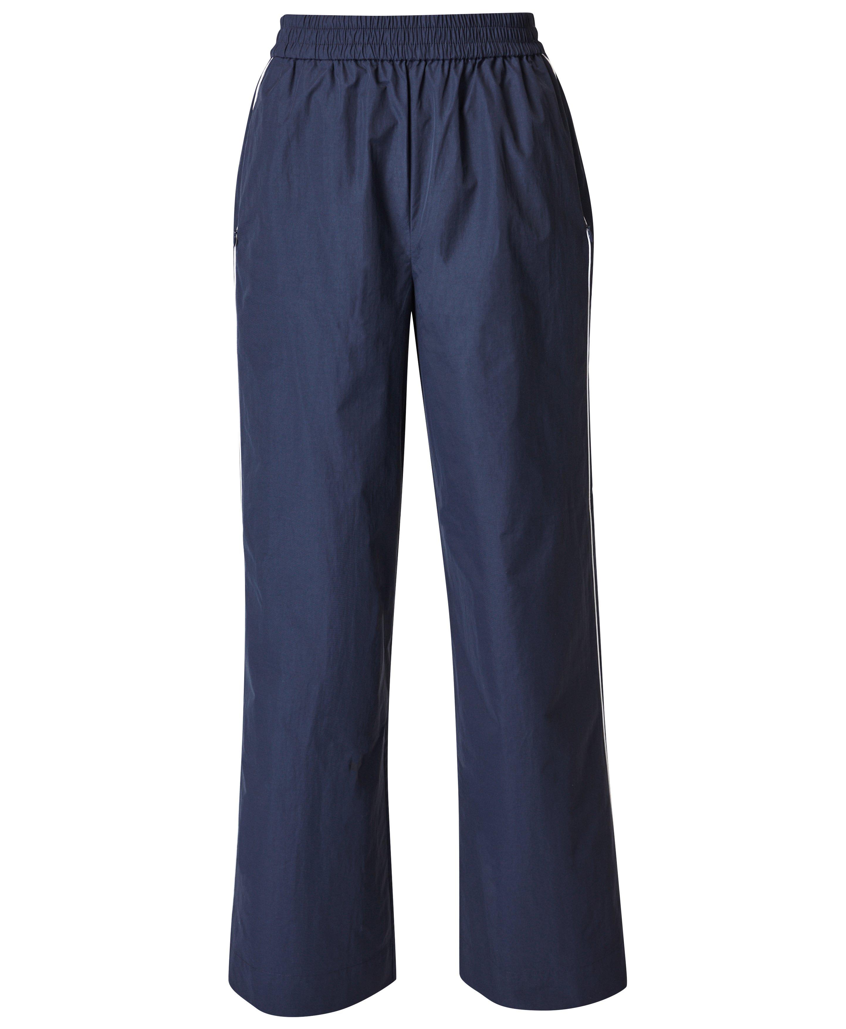 Sweaty Betty Coast Blue Organic Cotton Womens Pocket Essential Taper on sale Trouser XL