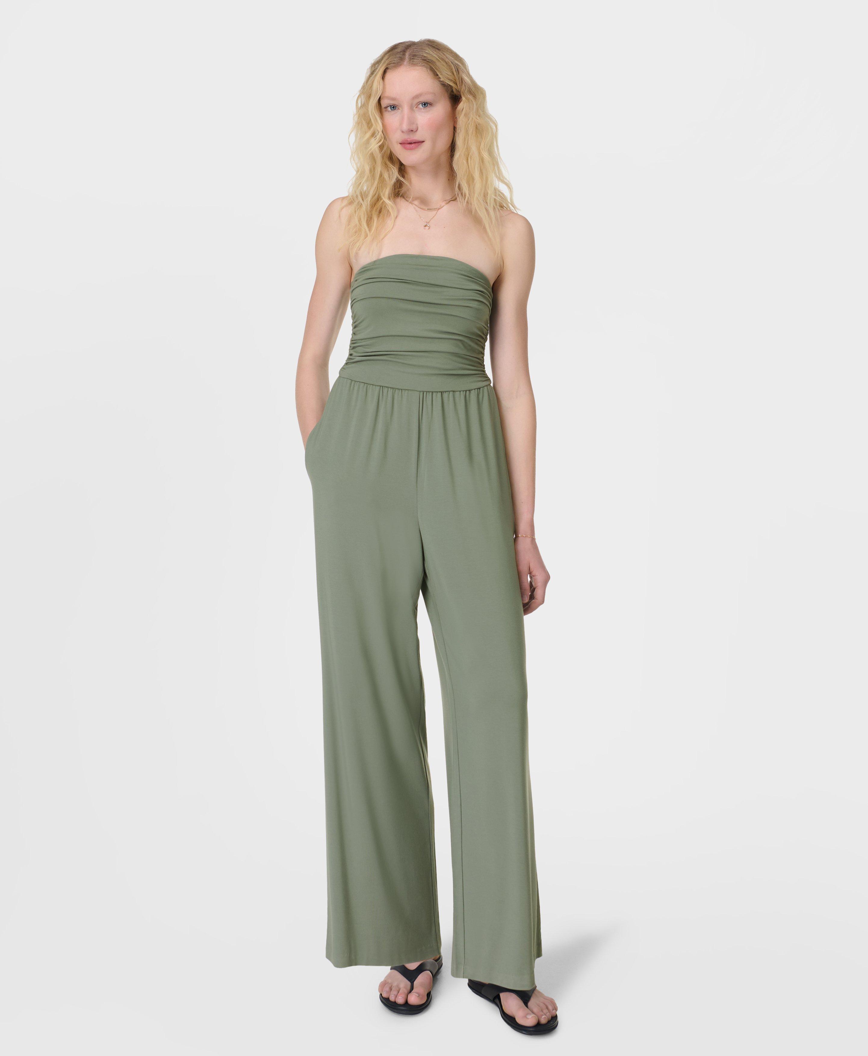 Modal Wide Leg Jumpsuit