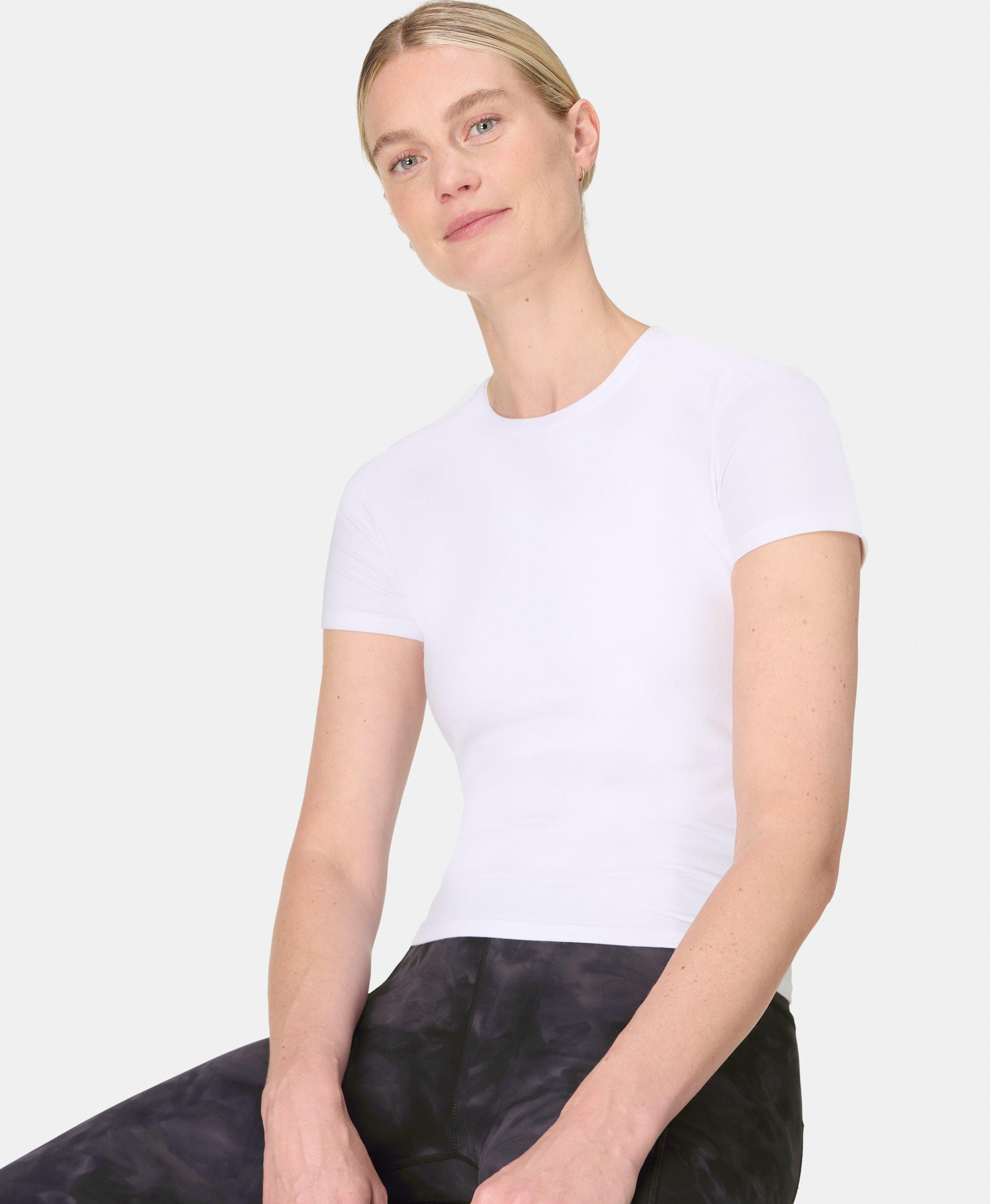 売れ筋商品|||スウェッティベティ Tシャツ レディース トップス ATHLETE SEAMLESS WORKOUT - Sports T-shirt - white Athlete Seamless Gym T-Shirt - White | Women's T-Shirts