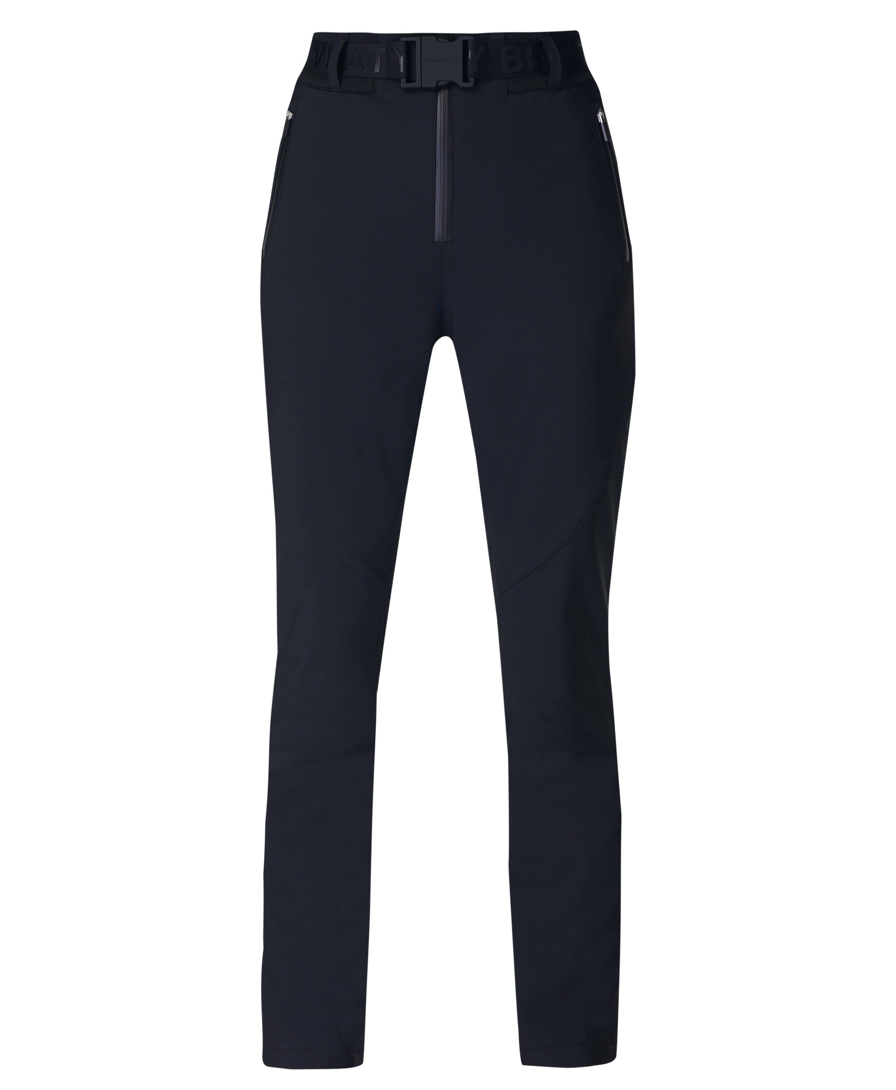 Power High Waist Sculpting Salopettes Black Sweaty Betty