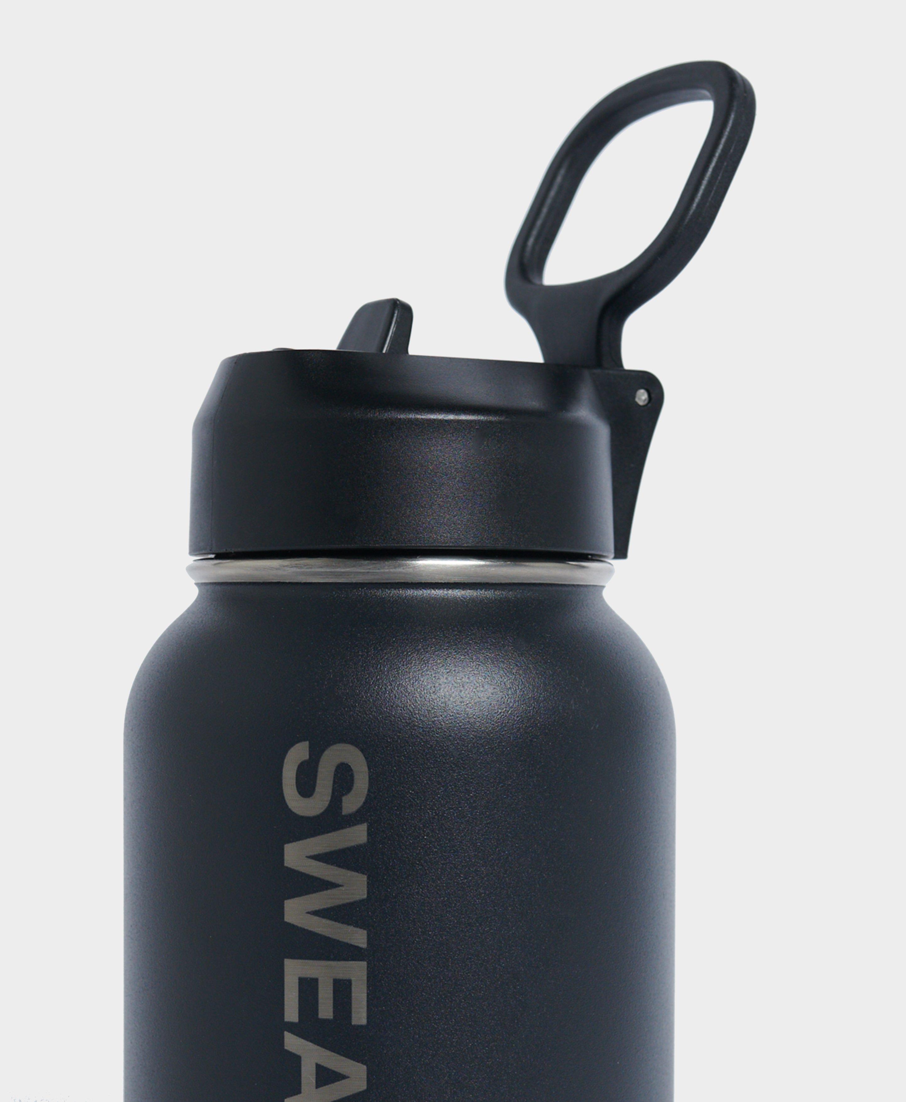 Keep It Chill Straw Water Bottle 950ml Black Women s Accessories Sweaty Betty