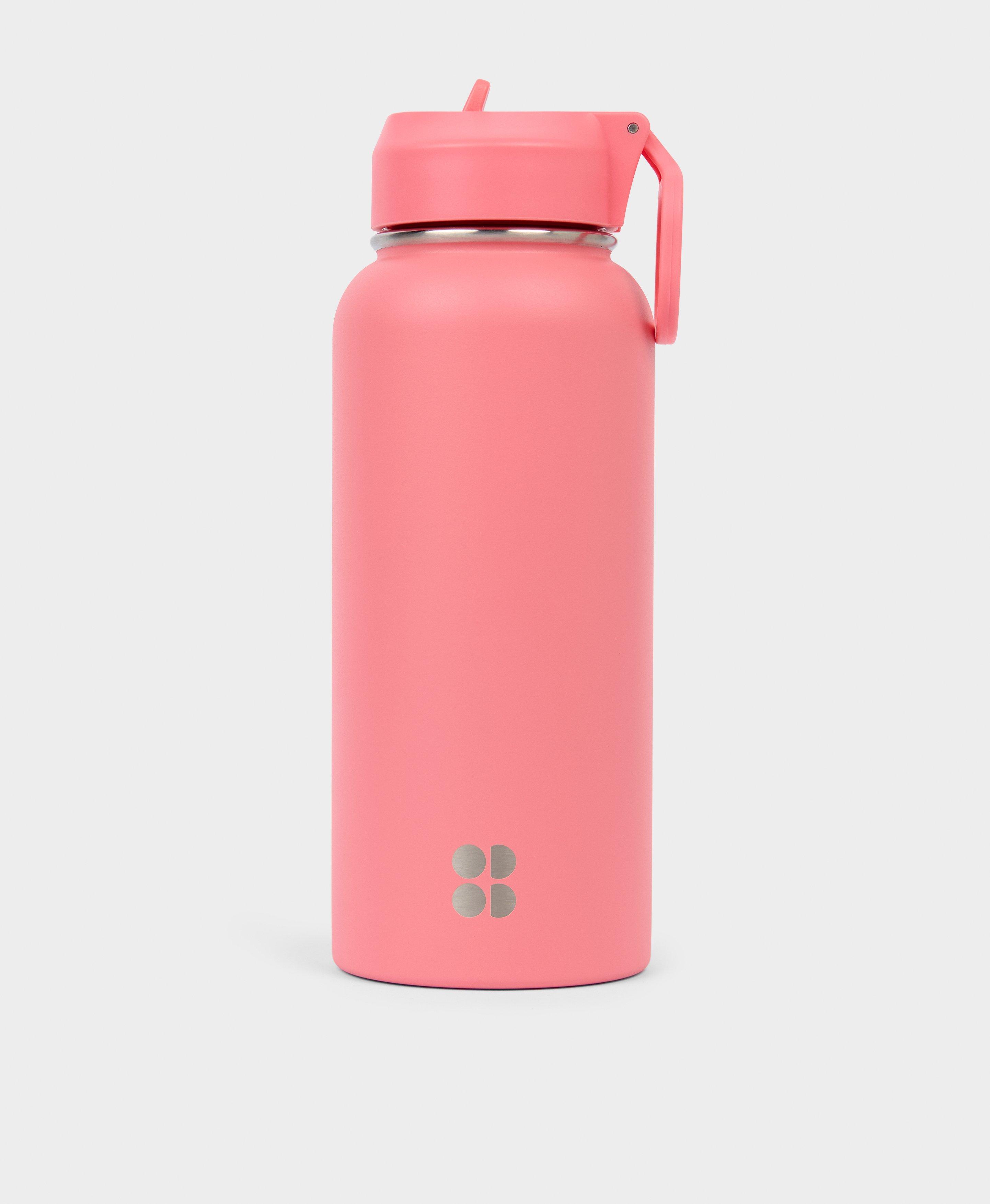 Sweaty Betty Keep It Chill Straw Water Bottle 950ml, Pink, Women's One Size