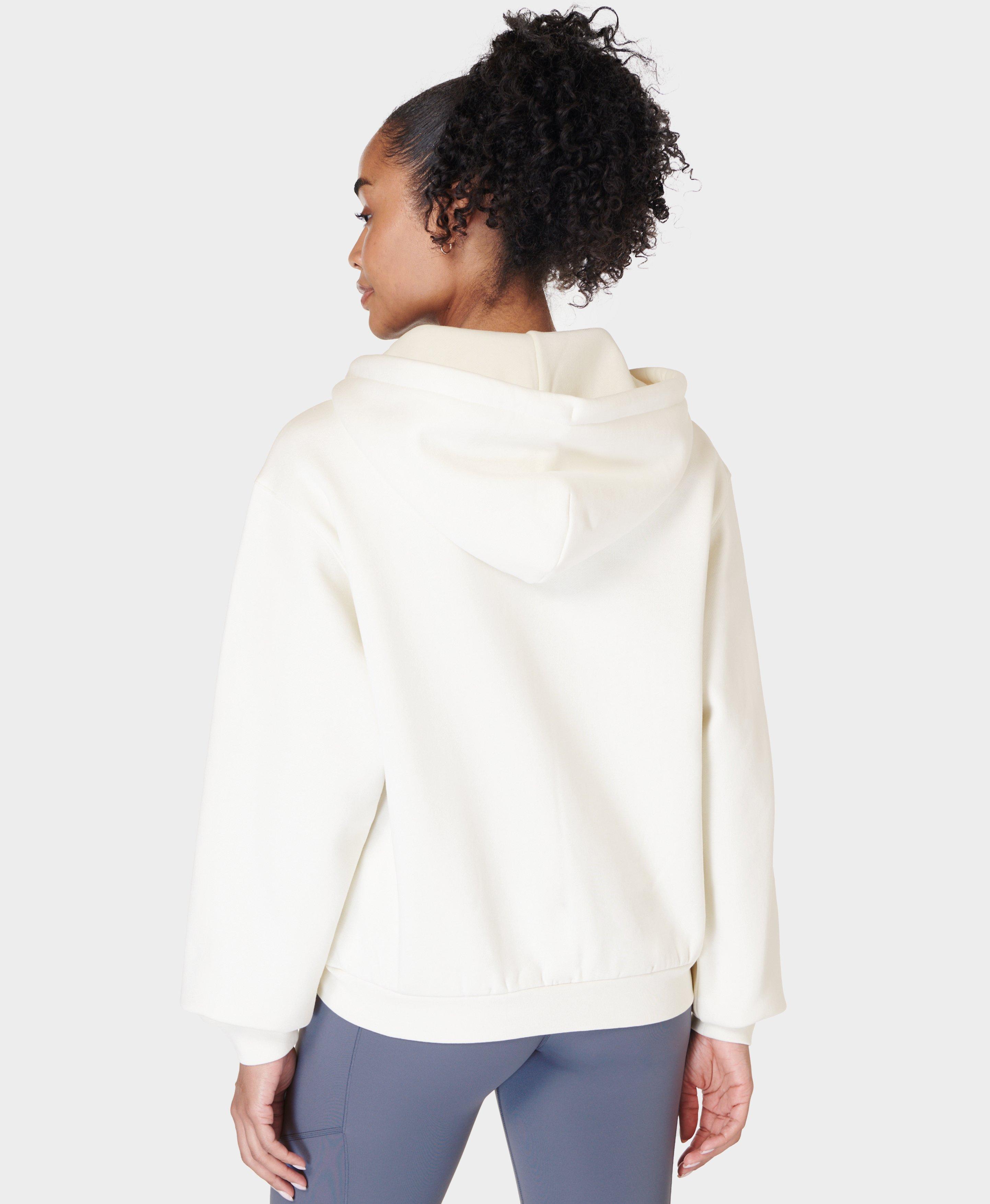 Sweat Sweaty Betty – Gris – Femme Taille S – Mélange Coton – État Impeccable