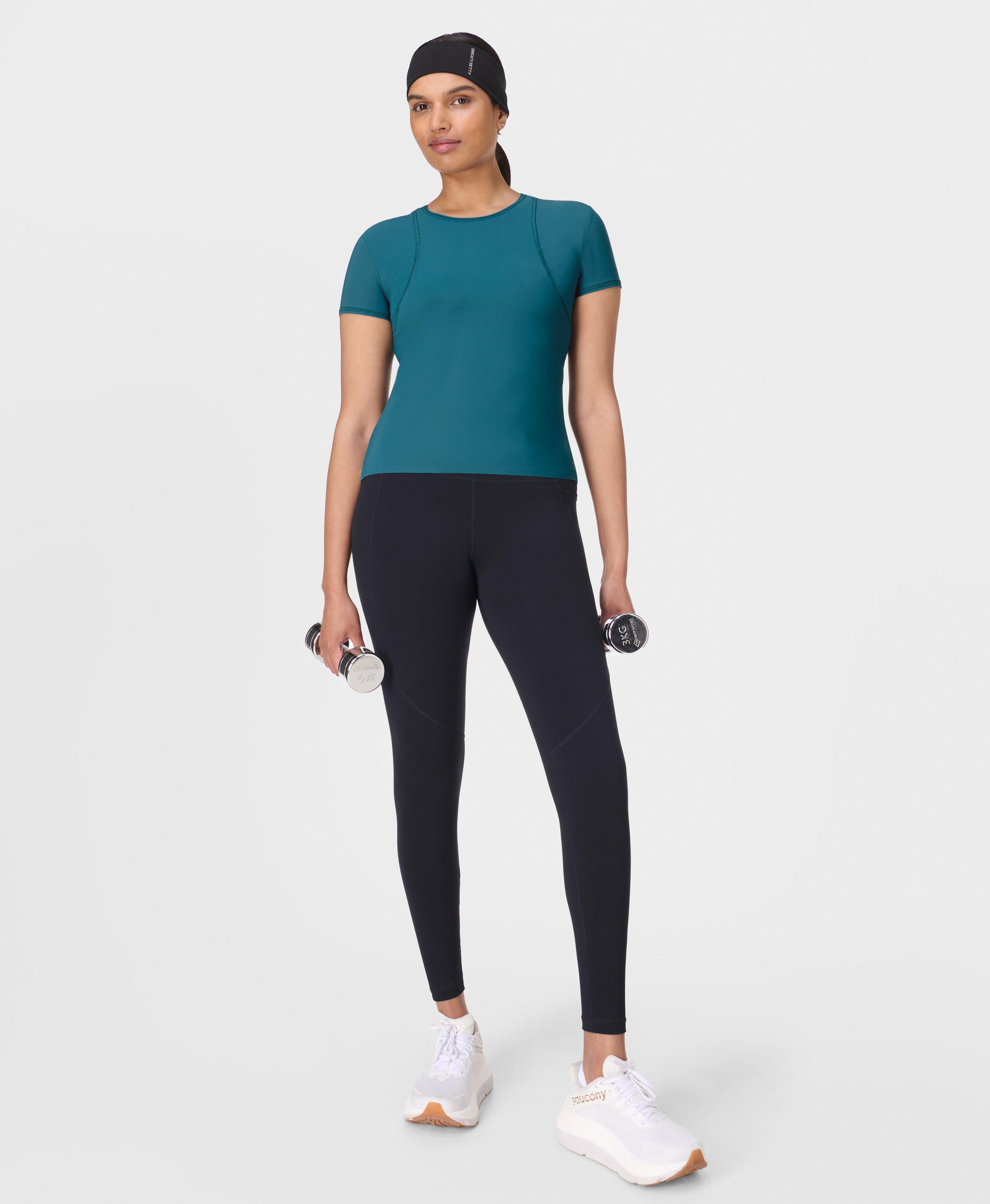 Sweaty Betty Zero Gravity Race Fit T-Shirt, Blue, Women's M