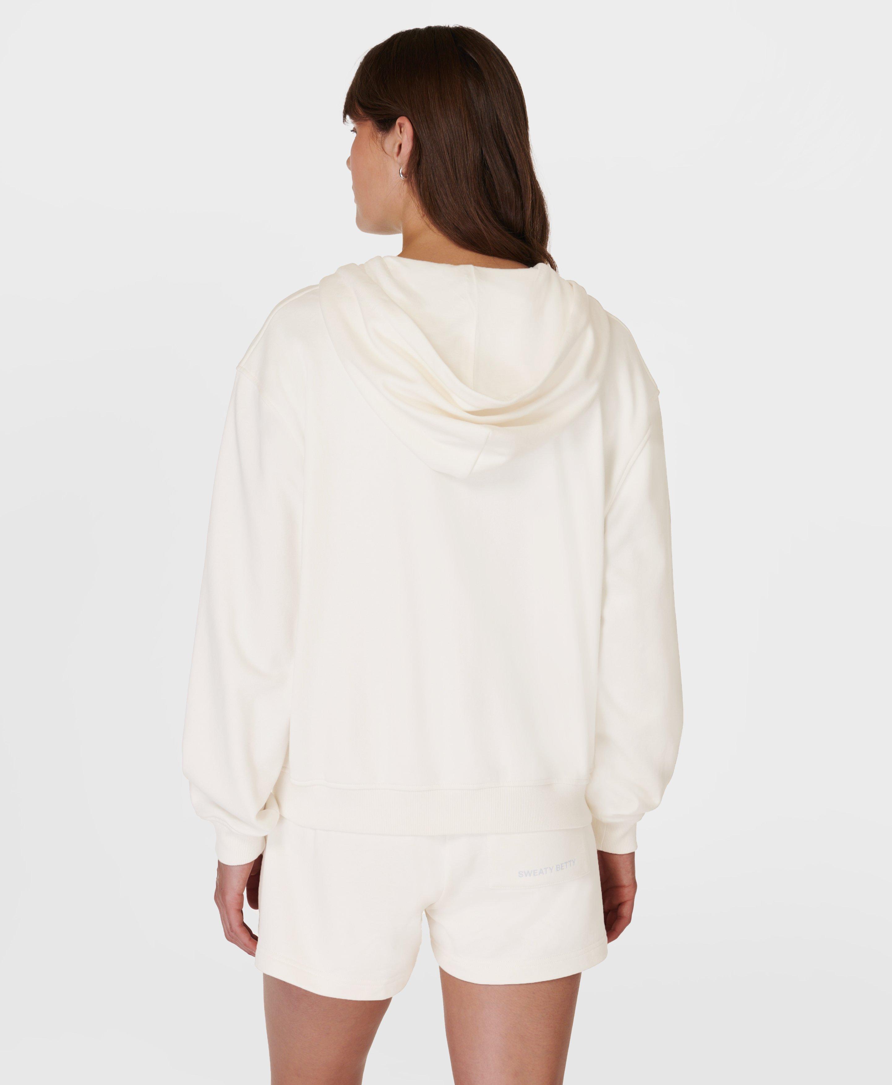 Sweaty betty white hoodie sale