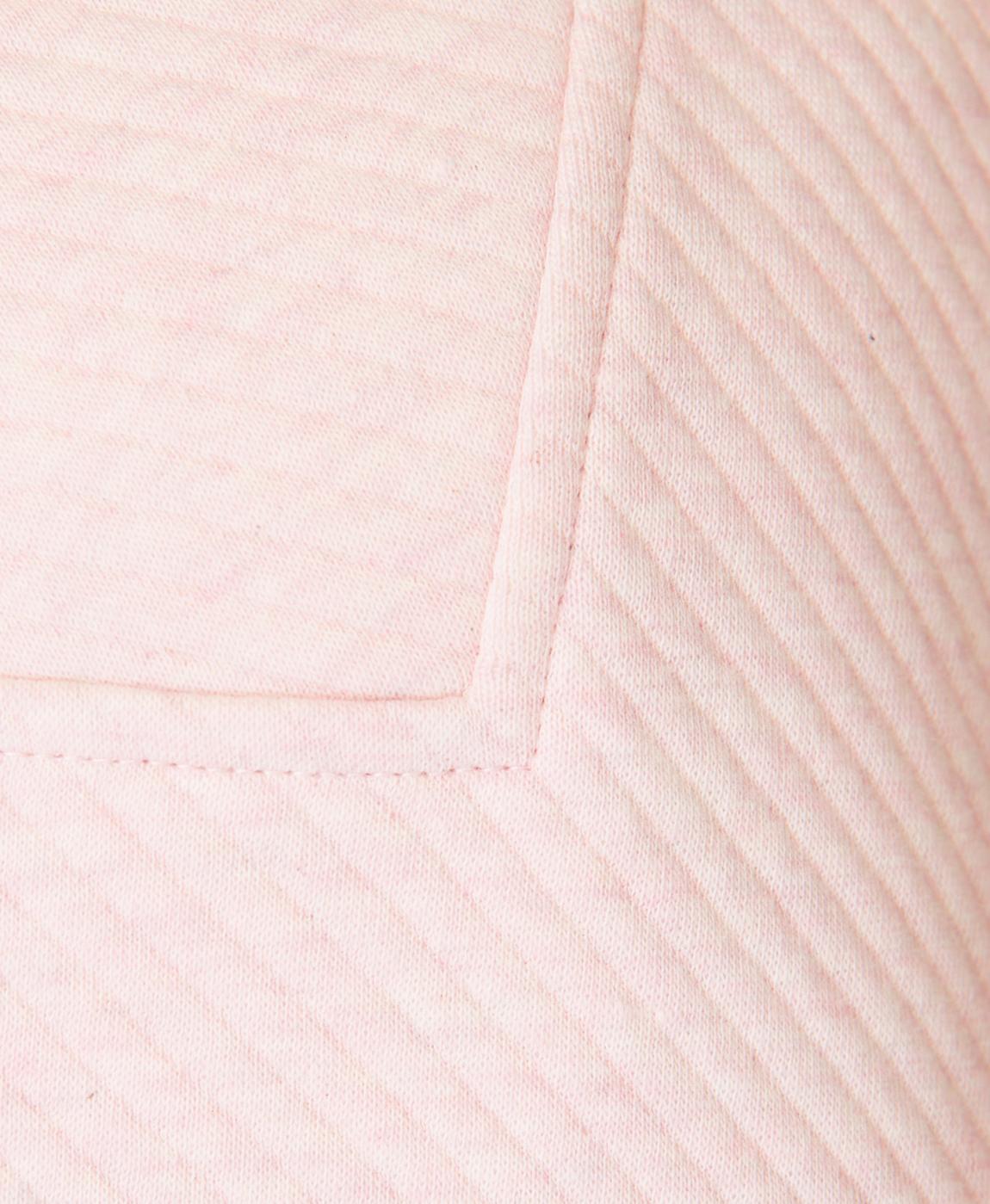 Radiant Half Zip Sweatshirt - Neutral Pink | Women's Radiant Half Zip Sweatshirt - Neutral Pink | Women's