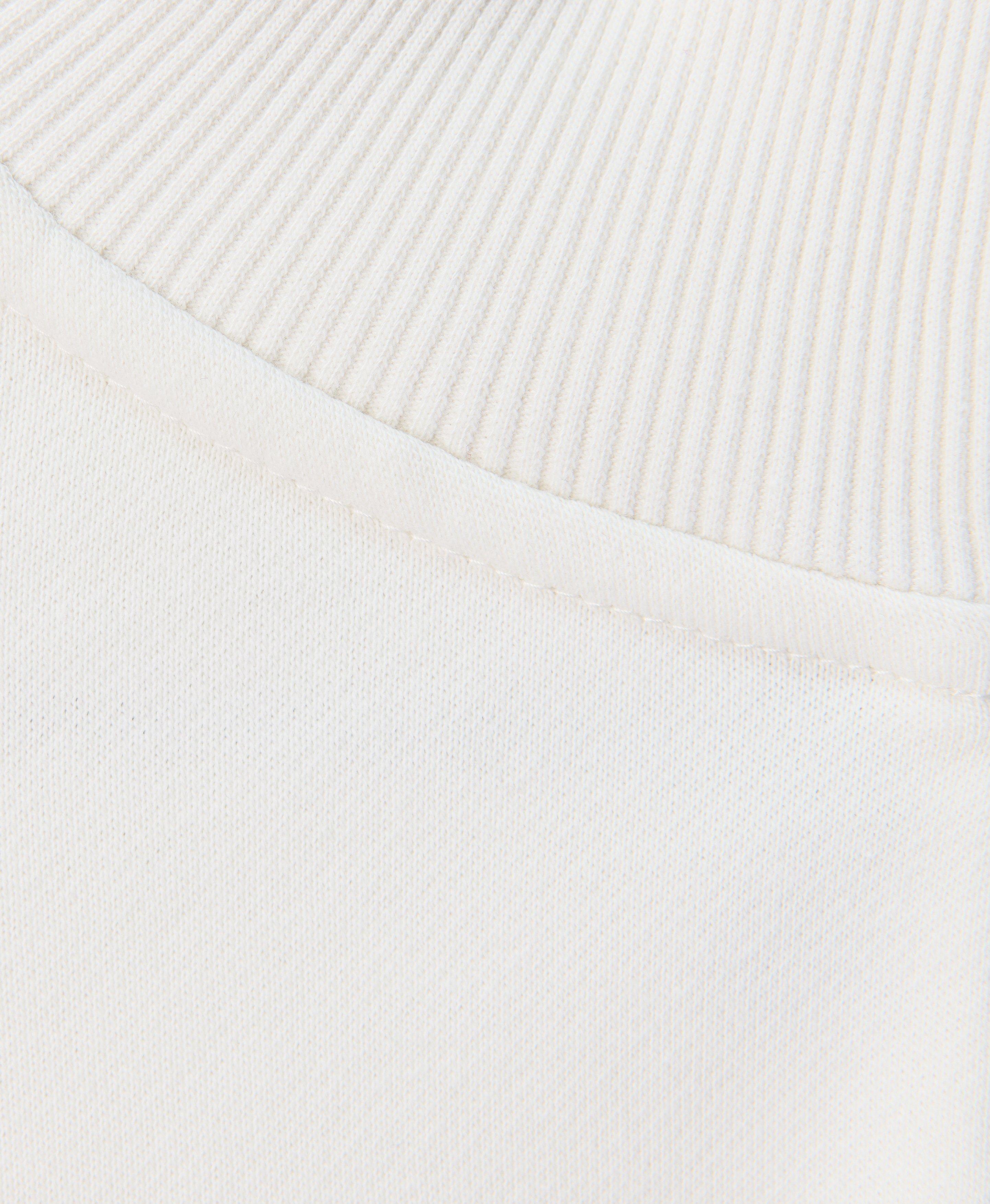 Revive Longline Half Zip - Lily White | Women's Sweaters +