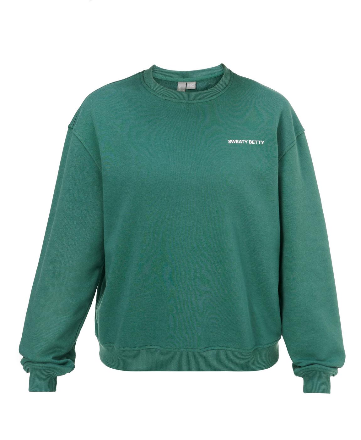 Revive Crew Neck Sweatshirt - Glade Green | Women's Sweaters Revive Crew Neck Sweatshirt - Glade Green | Women's Sweaters