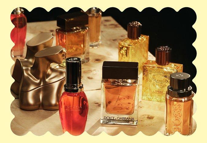Parfymer och doftprodukter.