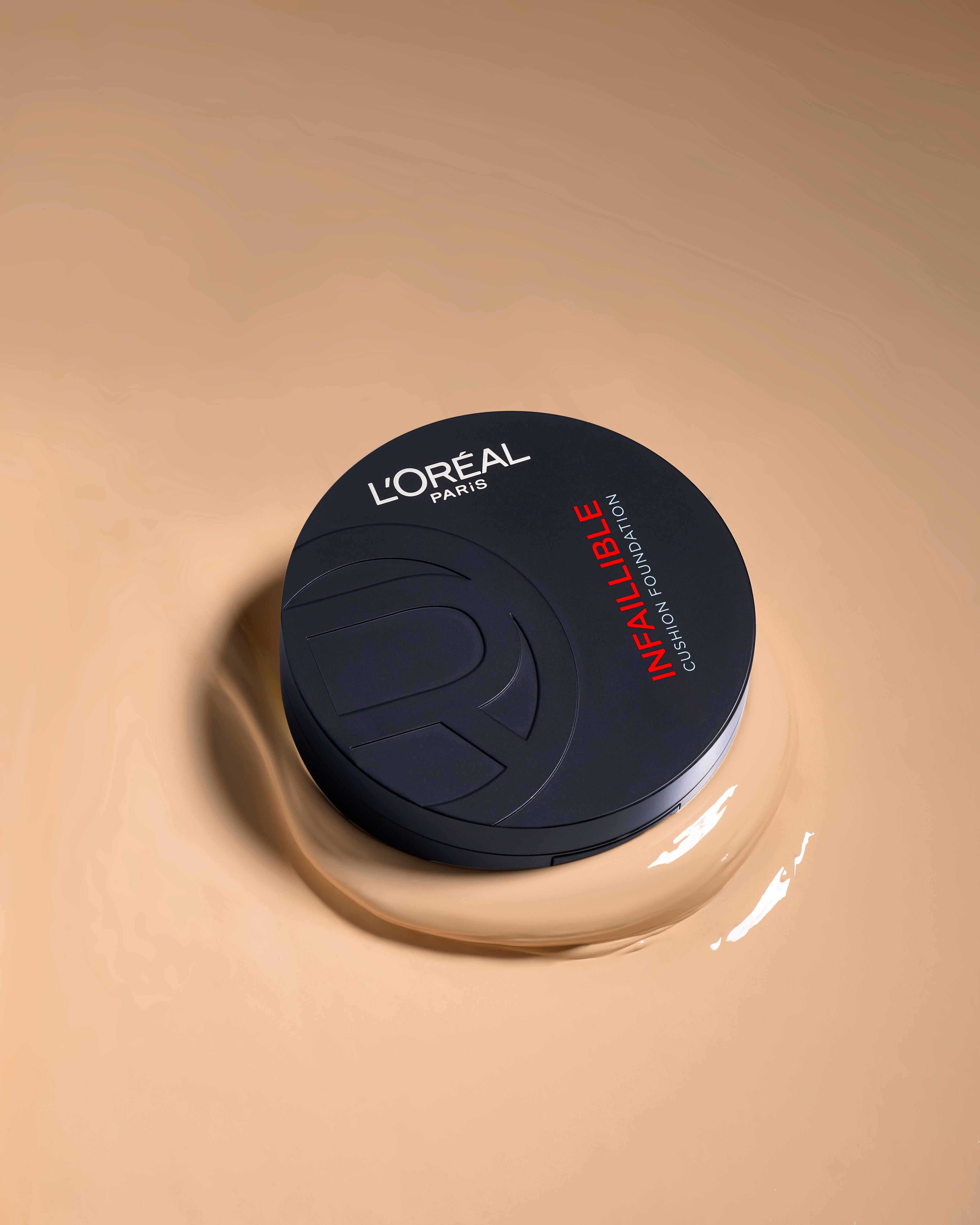 L'Oréal Paris Infaillible Cushion Foundation.