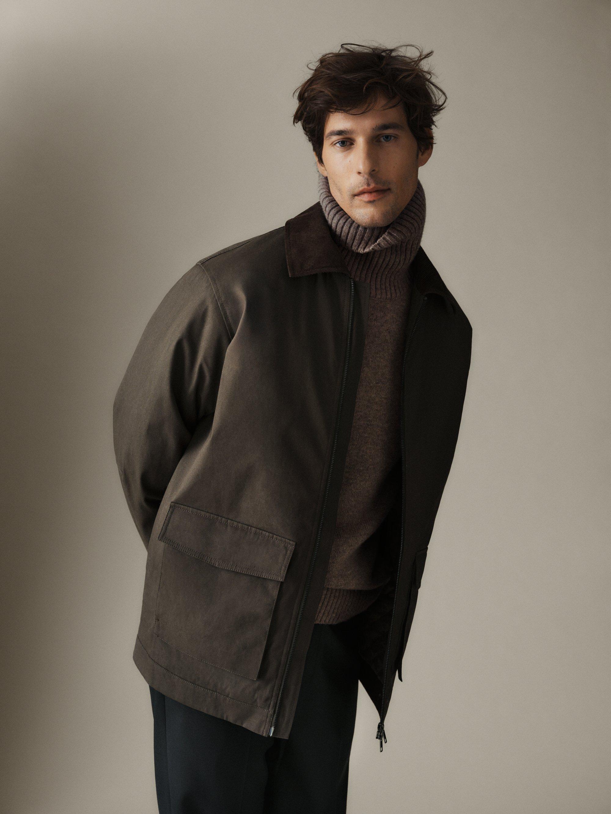 modell med jacka från norvie