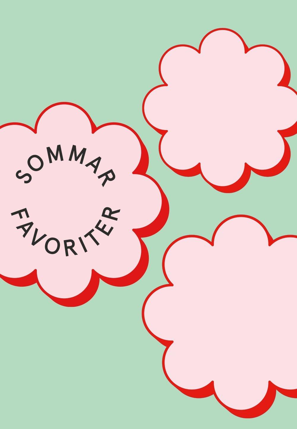 utvalda sommarfavoriter från dam-, herr-, barn- & hemavdelningen