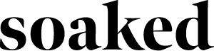 Soaked in luxury logotype