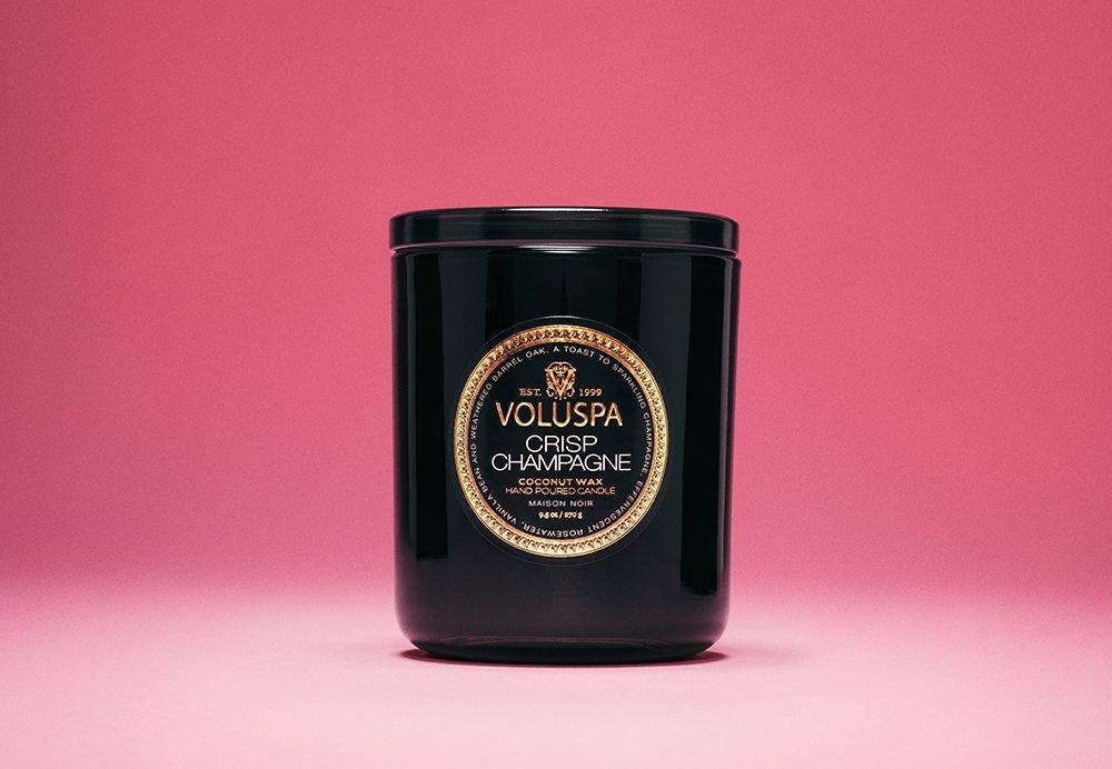 Voluspa Boxed Candle Crisp Champagne.