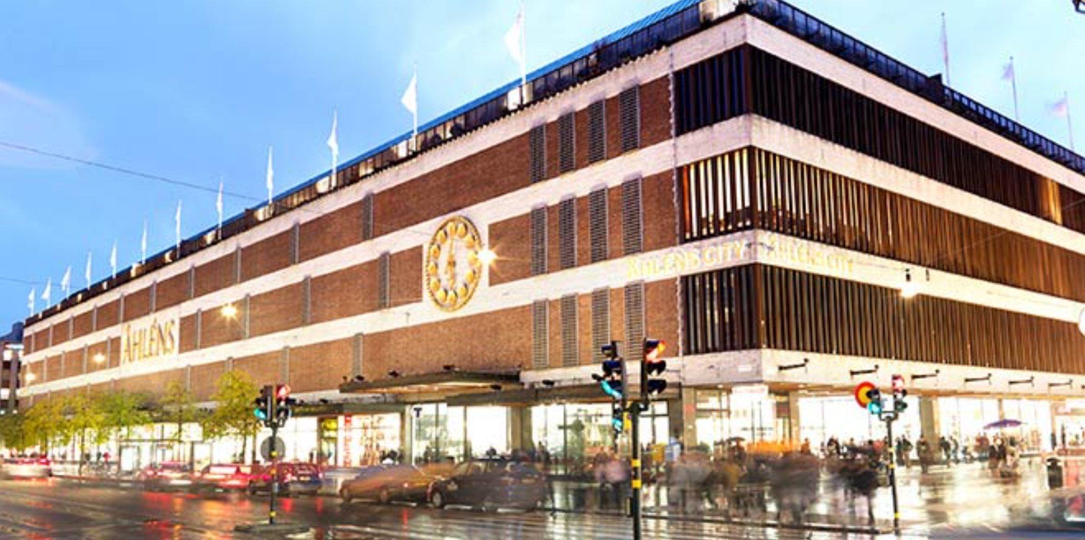 Åhléns Stockholm City fasad