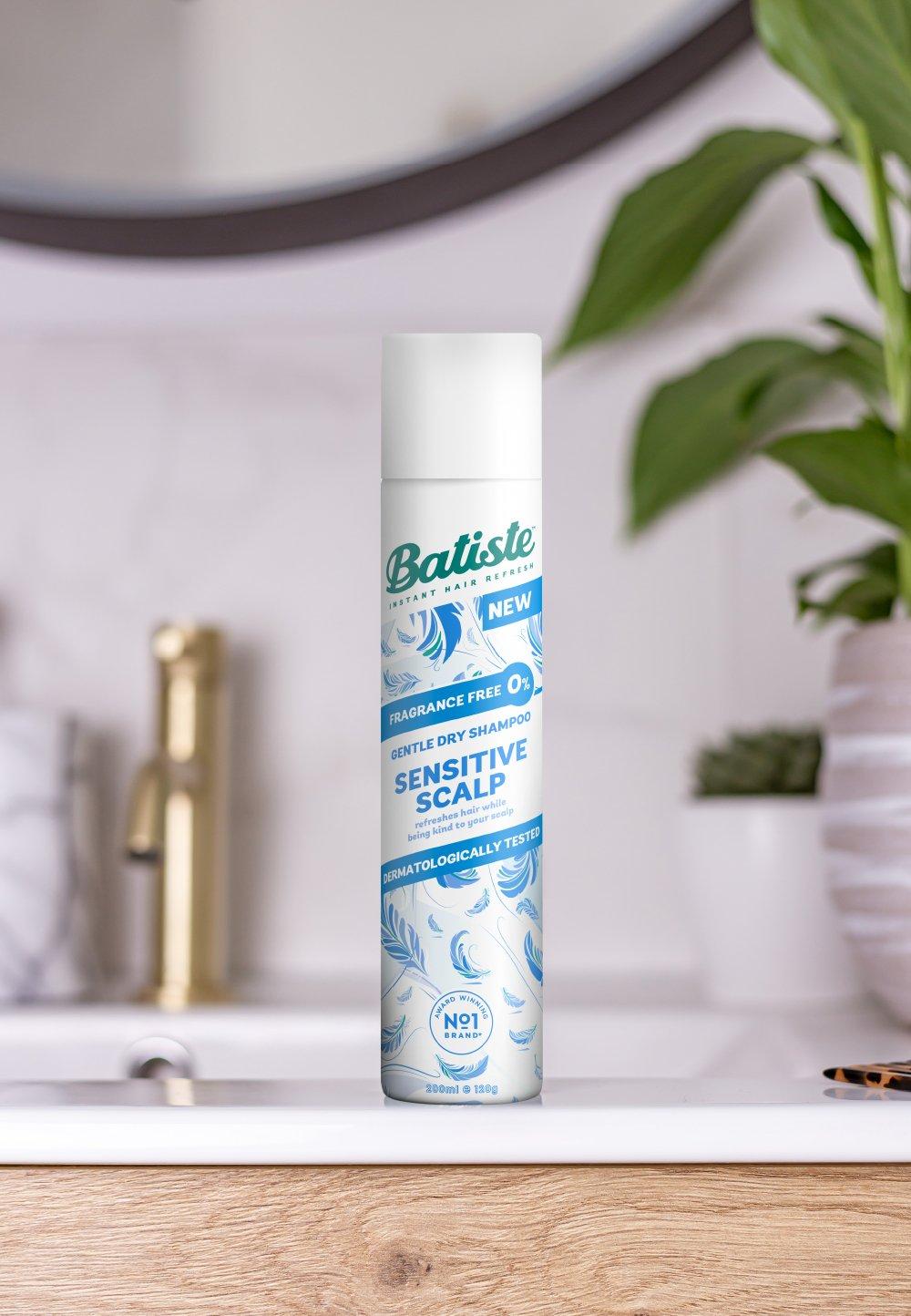 Batiste torrschampo för känslig hårbotten