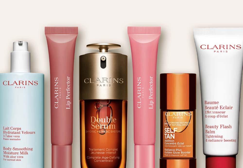 Skönhetsfavoriter från Clarins.