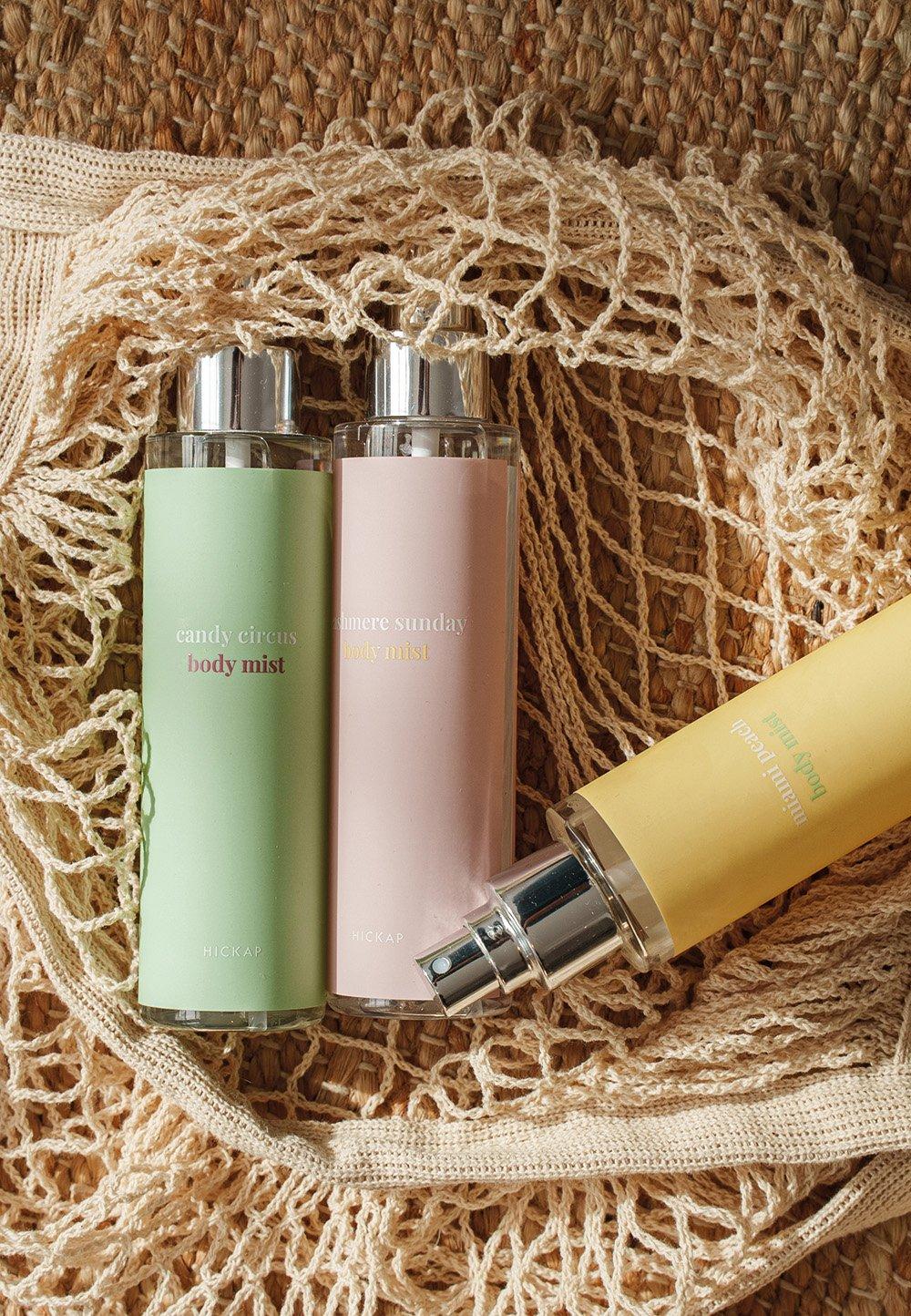 Hickap body mists.