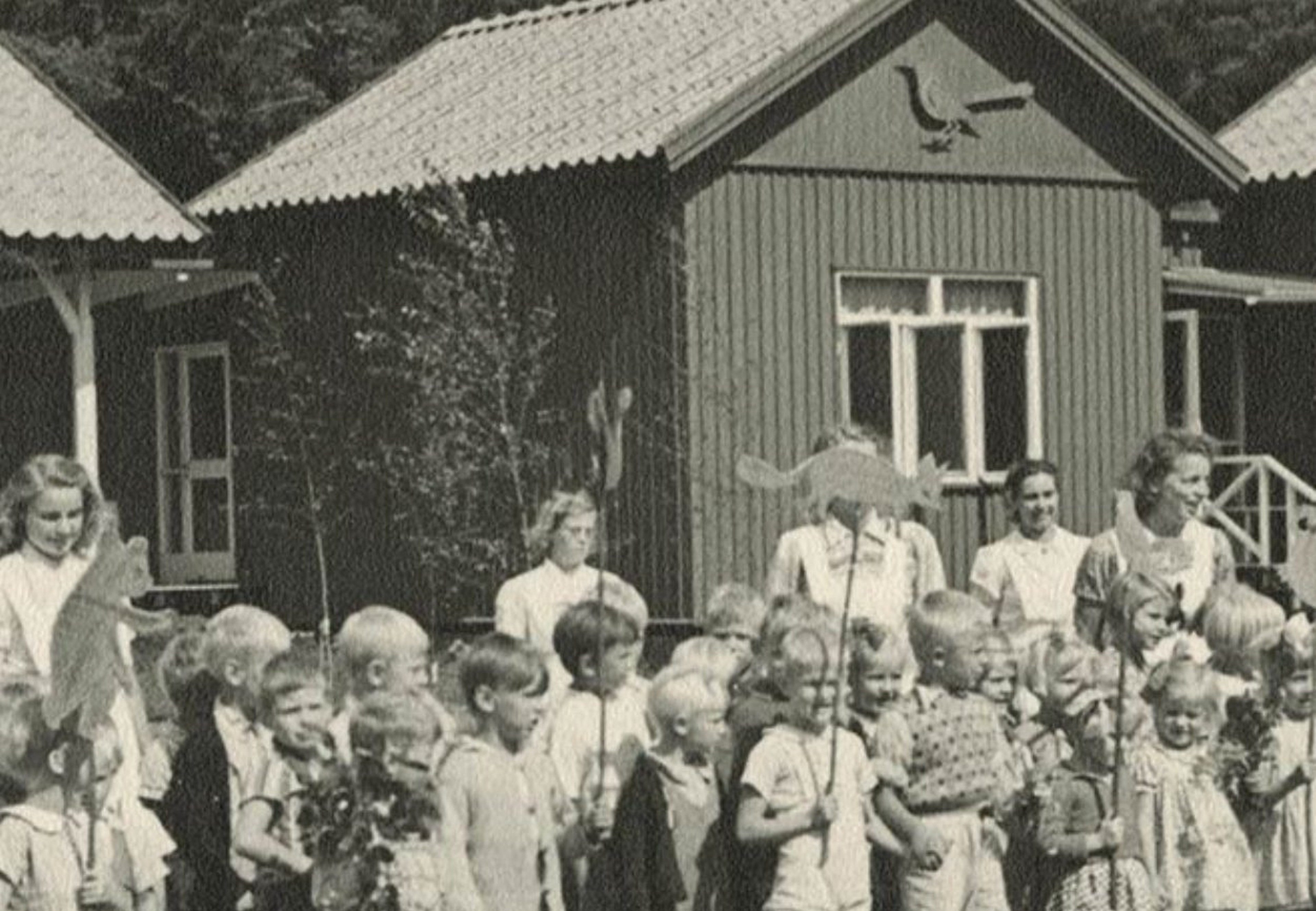 Åhlén & Holms kolonigård på Barnens Ö.