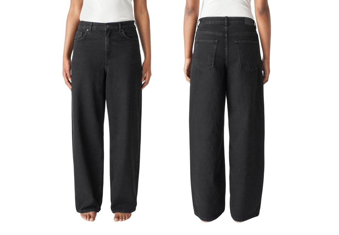 Passform baggy jeans för dam