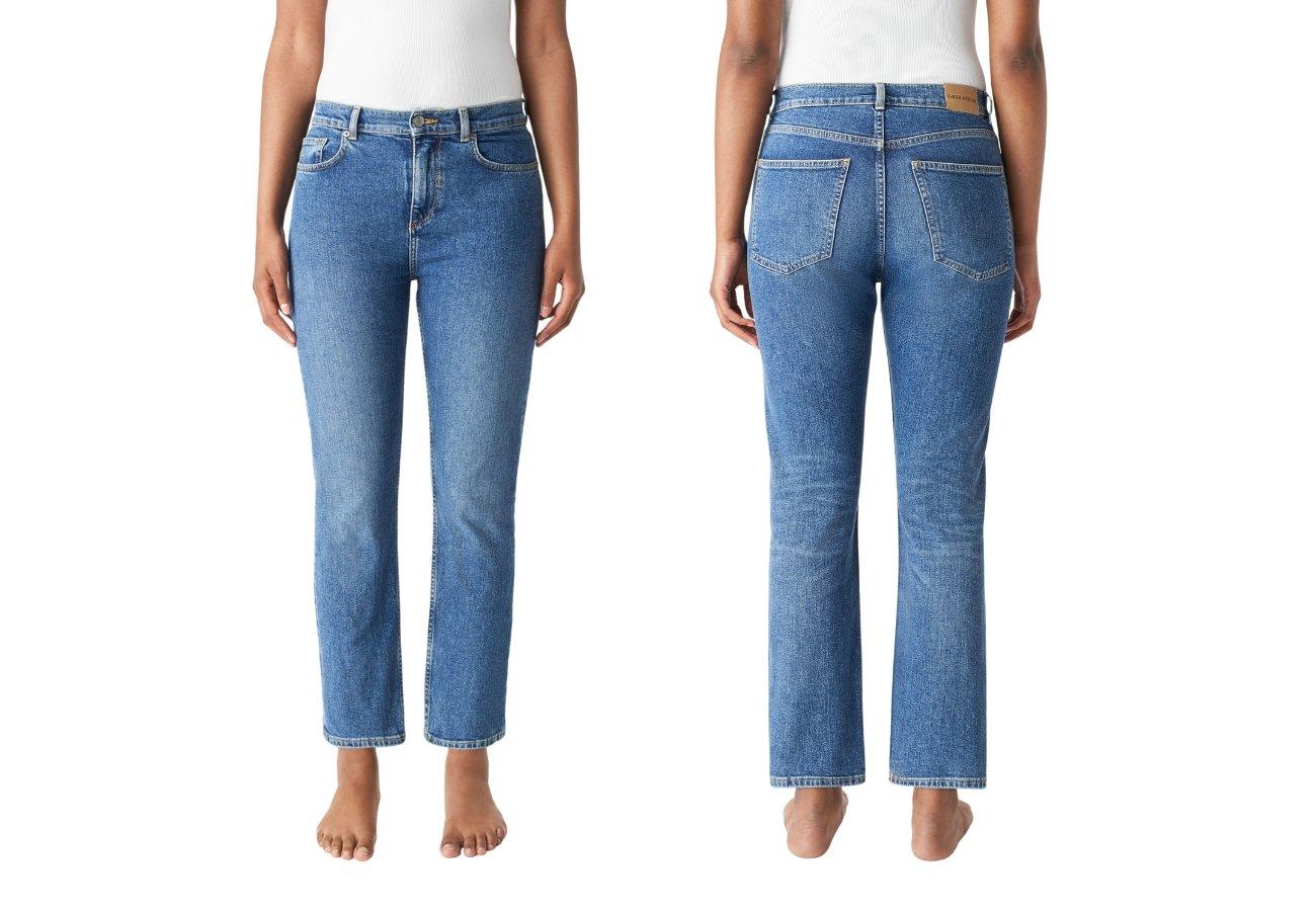 Passform slim jeans för dam