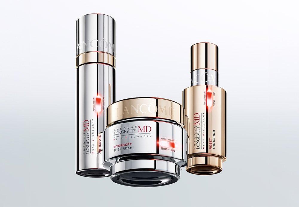 Lancôme nya serie Longevity MD Meta Discovery.